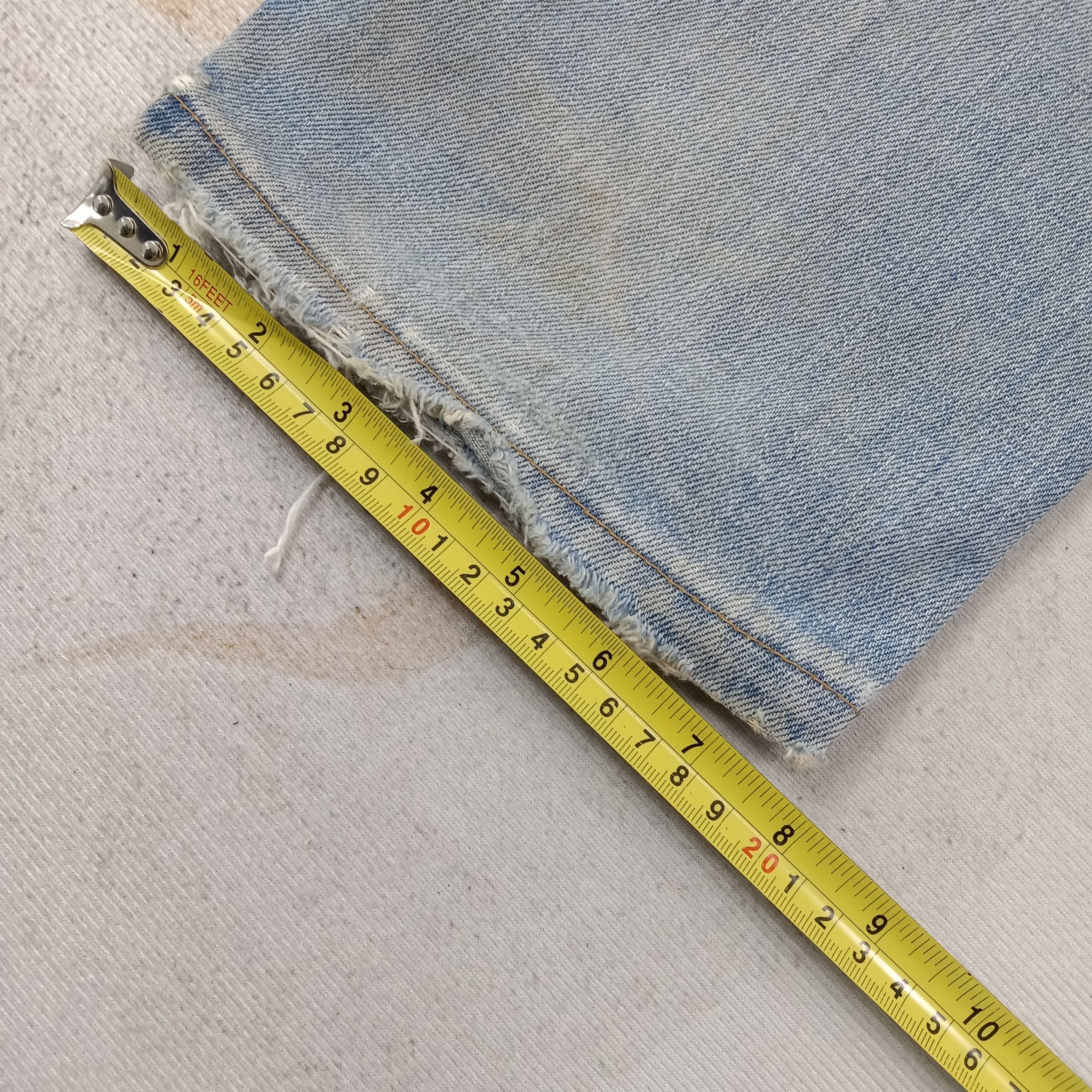 Levi's Levi's 501 American Distressed Style Denim Jeans C228N35 Size US 28 / EU 44 - 14 Thumbnail