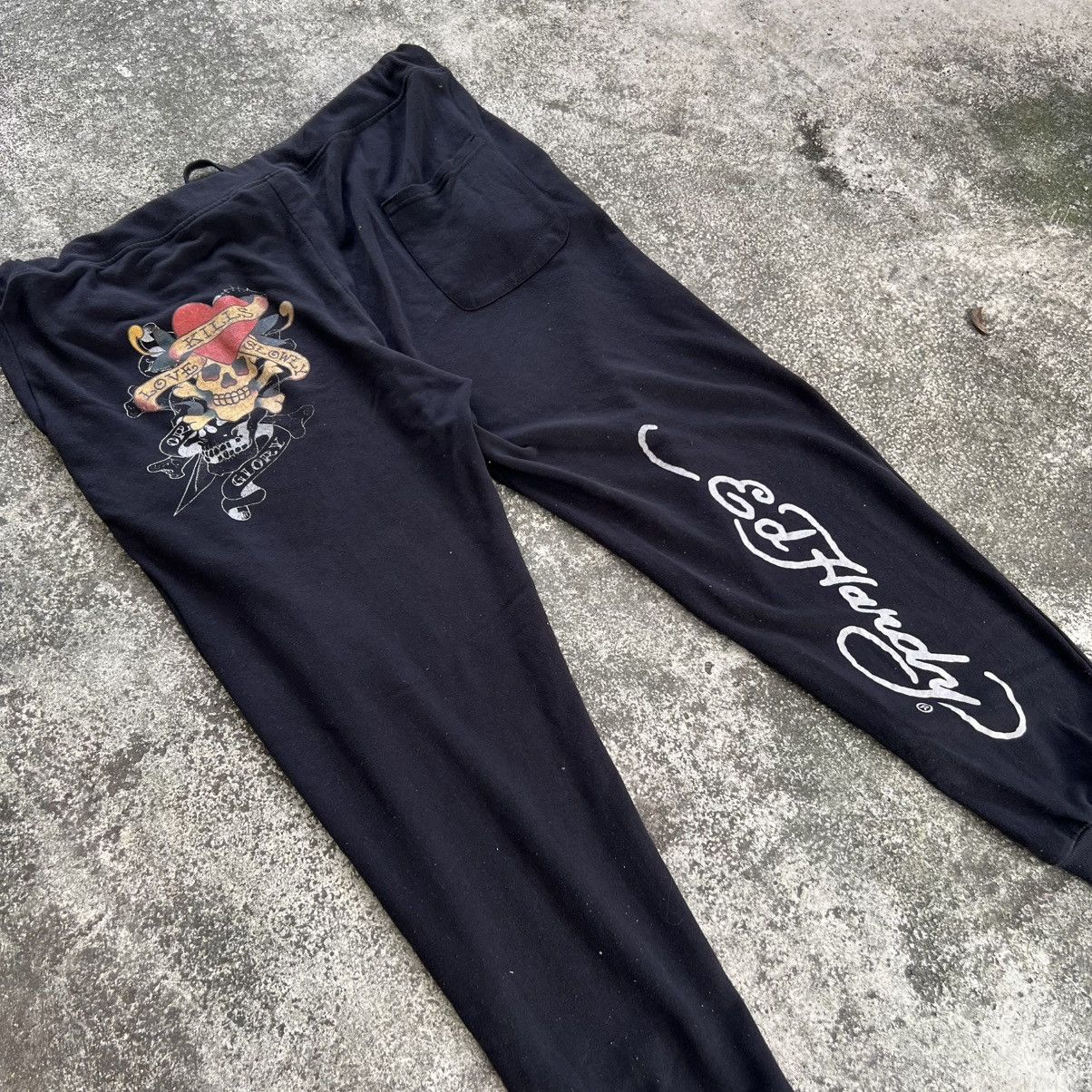 Ed Hardy “y2k style” ED HARDY SWEATPANTS Size US 42 / EU 58 - 13 Thumbnail
