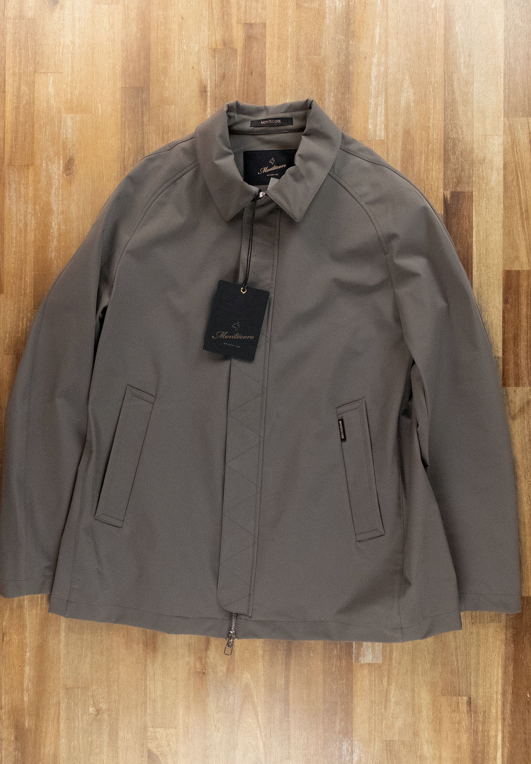 Montecore MONTECORE Italy khaki green nylon coat jacket XXL Size US XXL / EU 58 / 5 - 5 Thumbnail