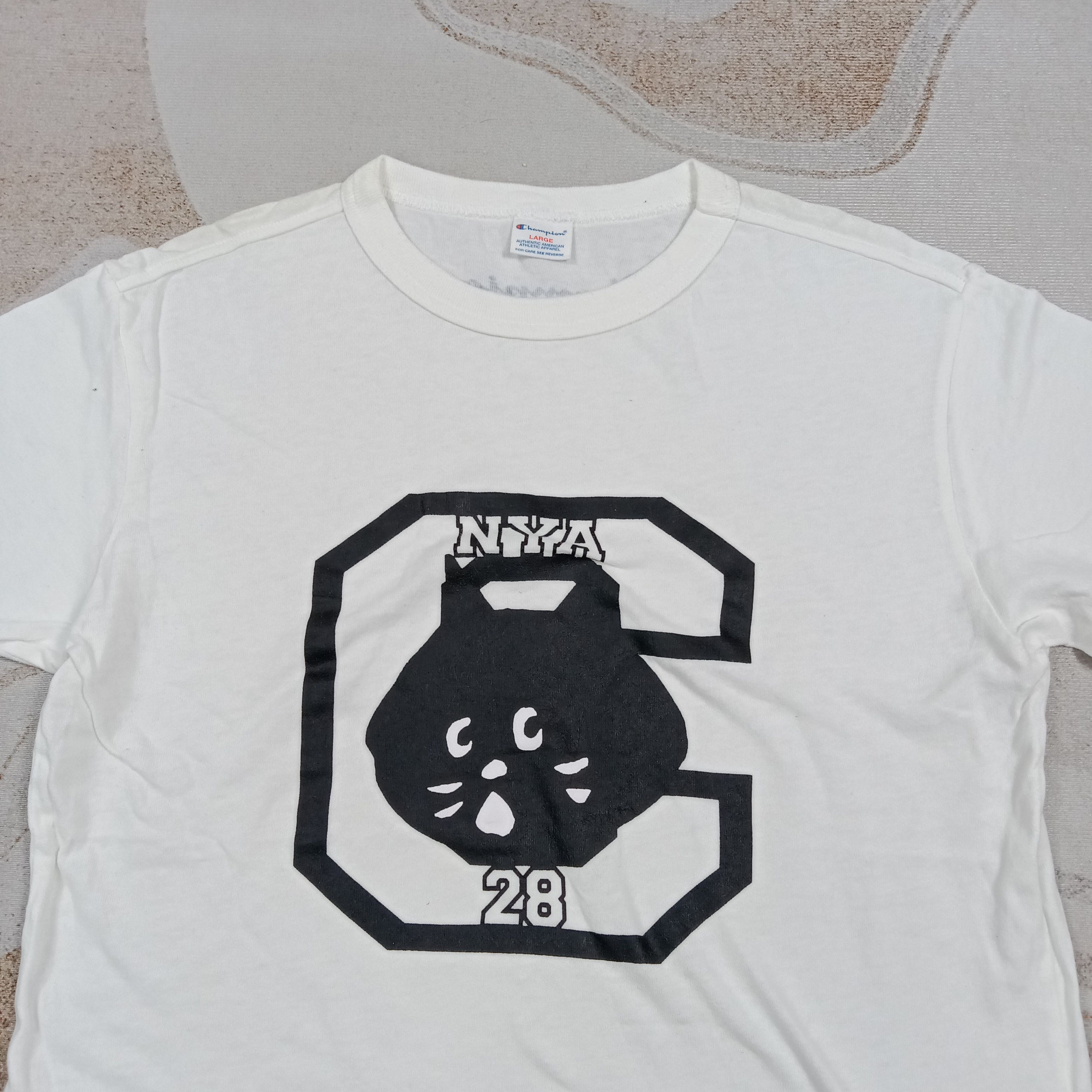 Champion × Ne-Net Ne-Net X Champion Japanese Designer Tshirt C285N76 Size US M / EU 48-50 / 2 - 2 Thumbnail