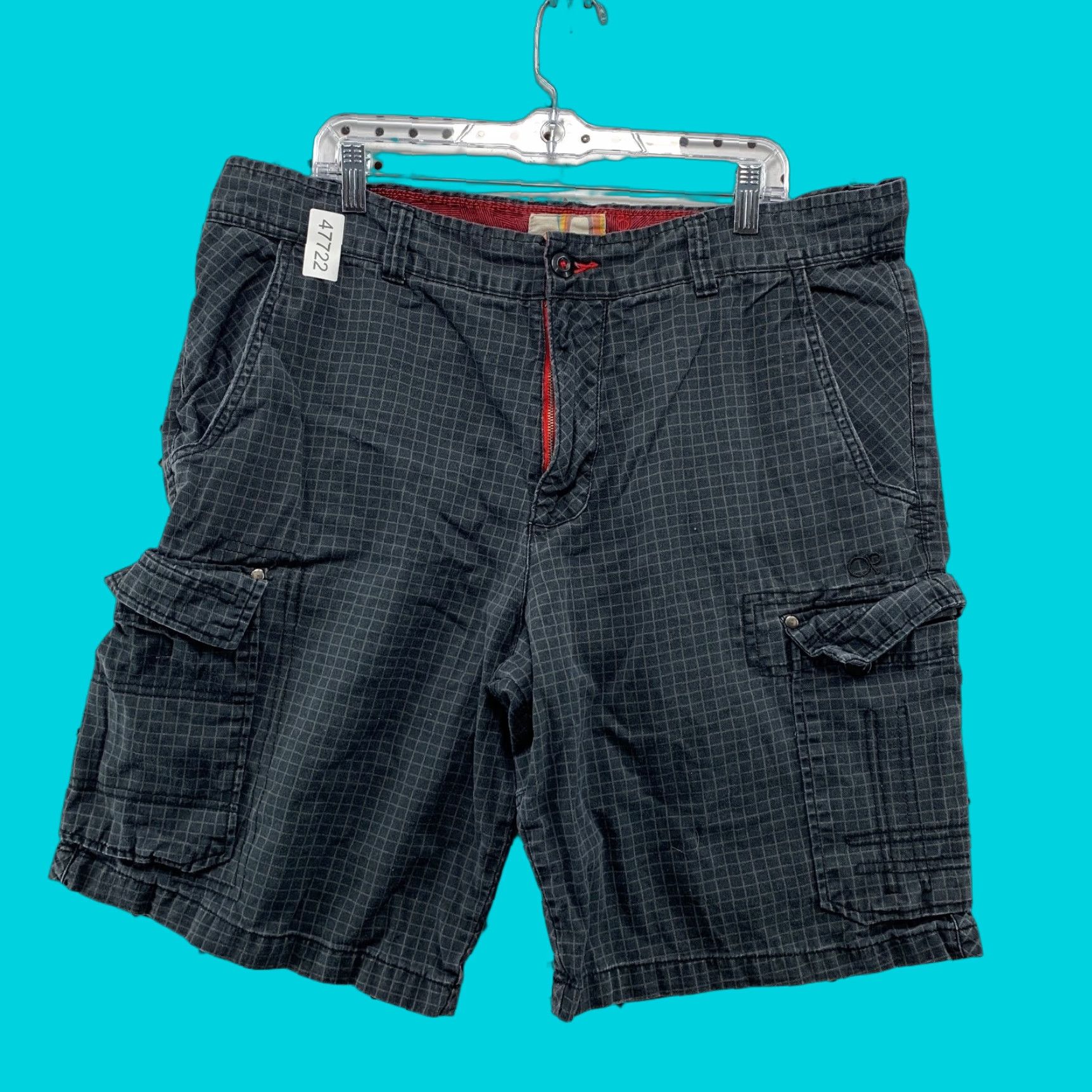Vintage VINTAGE Ocean Pacific Cargo Shorts Mens 42 Black Checkered Cargo Shorts Mens 42 Black Checkered Size US 42 / EU 58 - 1 Thumbnail