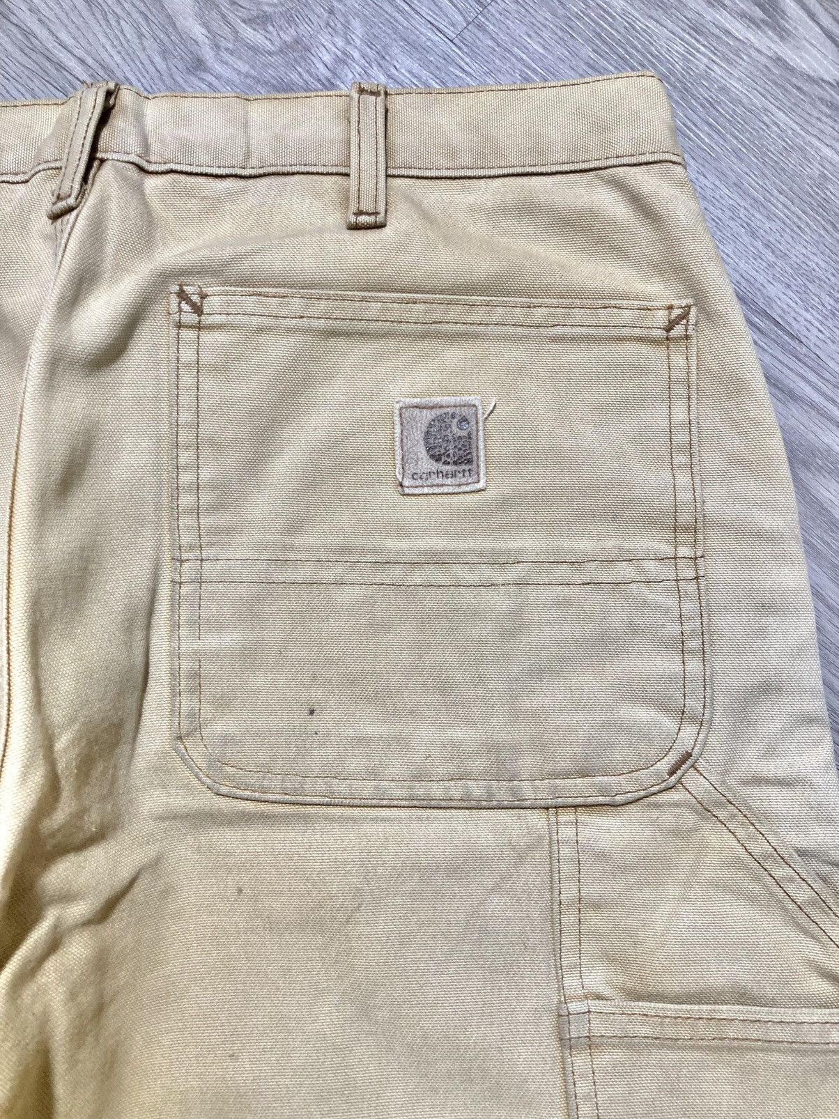 Carhartt 1990s Vintage Carhartt B11 BRN Carpenter Duck Pants Workwear Size US 32 / EU 48 - 4 Thumbnail