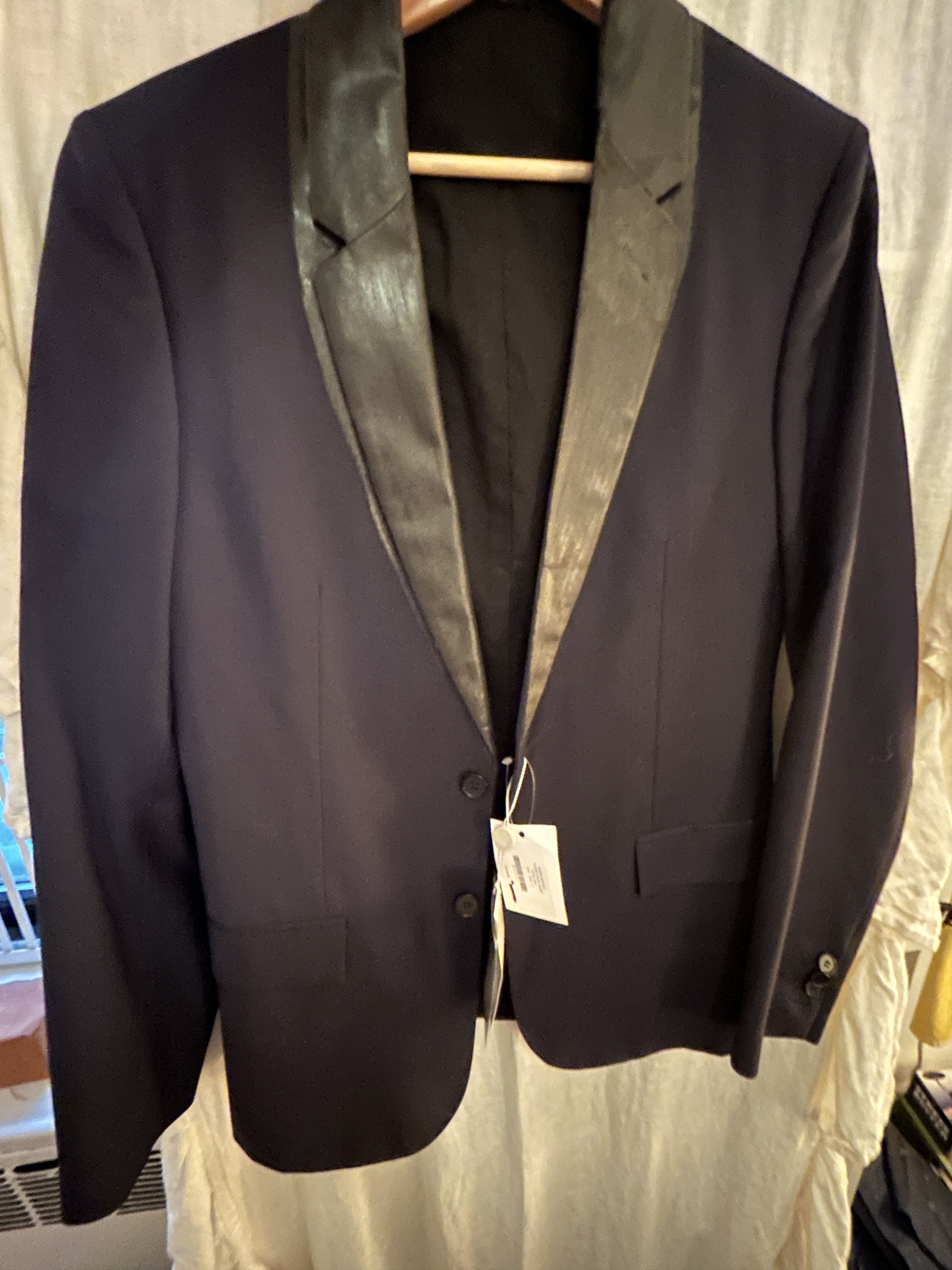 Maison Margiela Rare Painted Lapel Blazer Size 46S - 3 Thumbnail