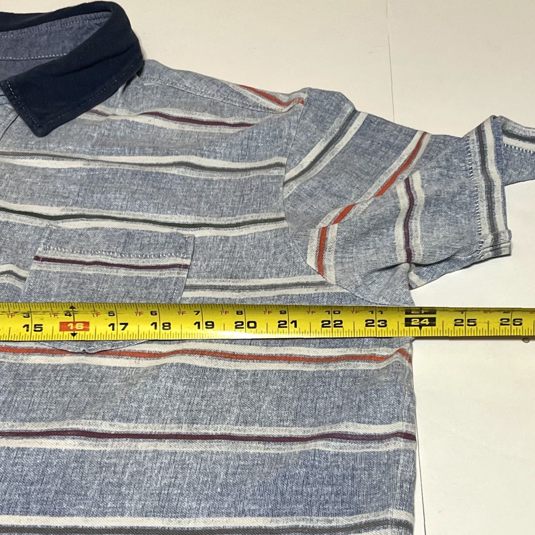 Tommy Bahama Tommy Bahama Polo Shirt Men XL Island Modern Fit 100% Cotton Blue Striped Polo Shirt Casual Travel Men Size US XL / EU 56 / 4 - 6 Thumbnail