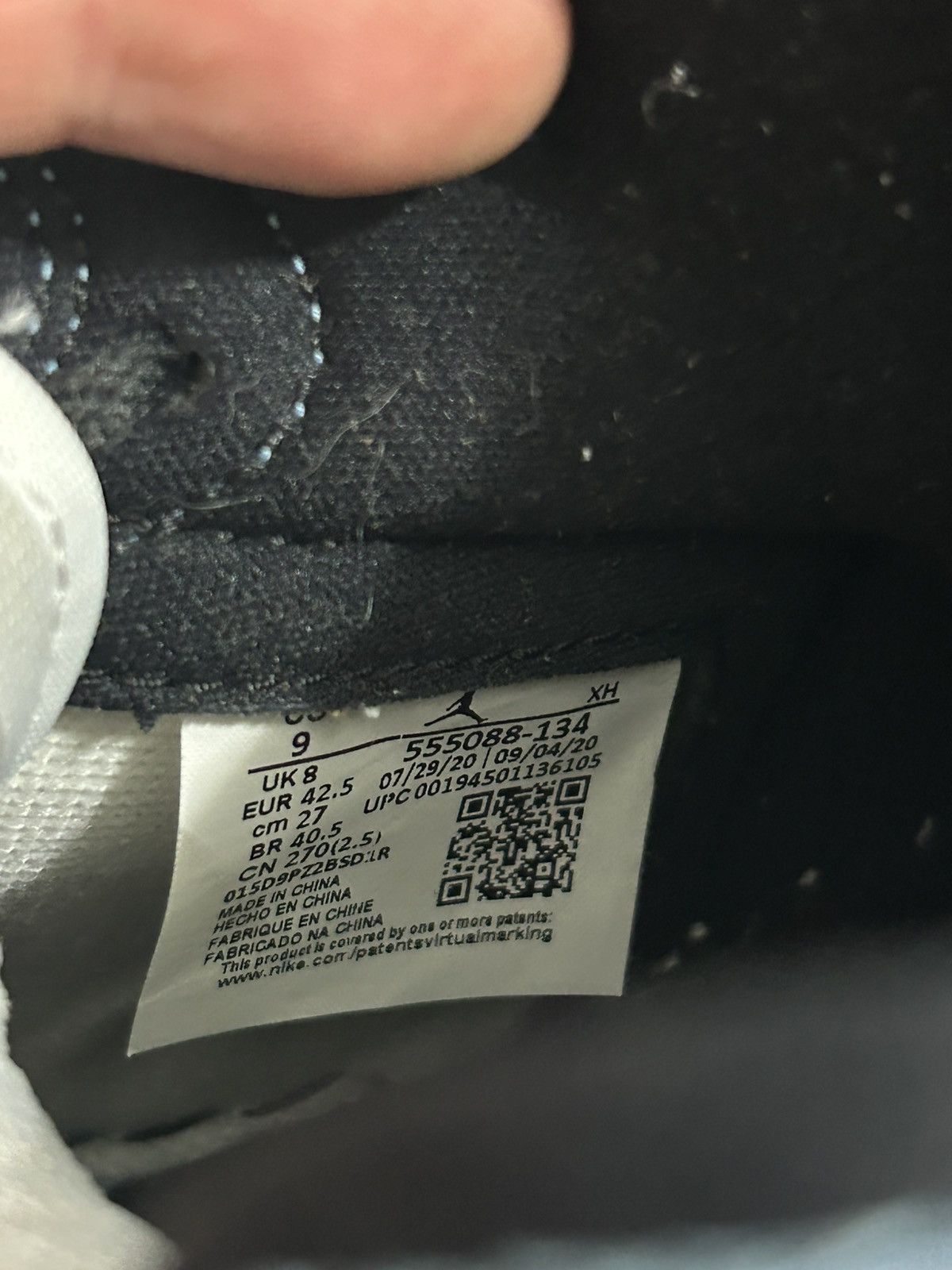 Jordan Brand Jordan 1 high university blue 9M Size US 9 / EU 42 - 7 Thumbnail
