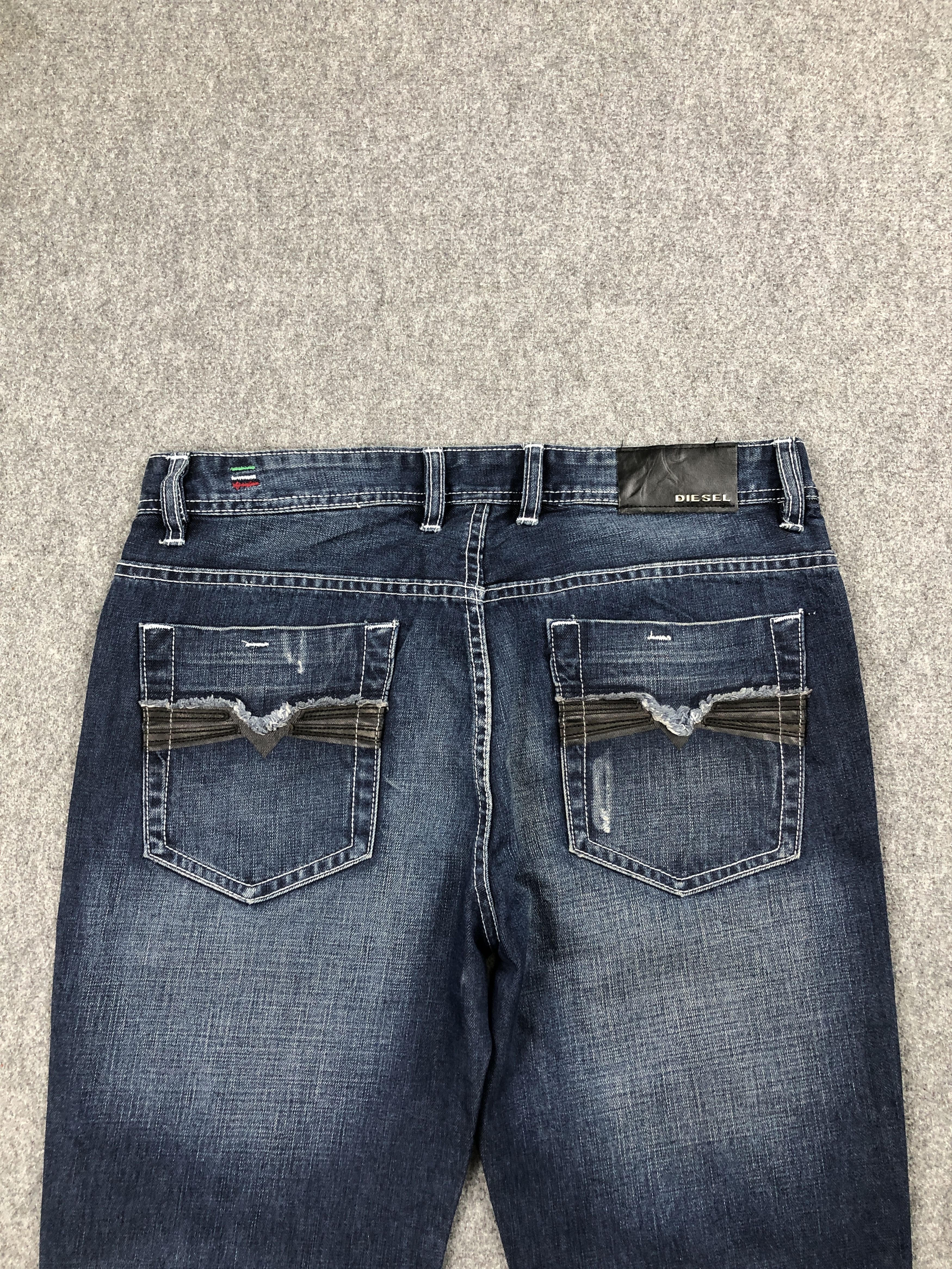 Diesel Vintage Diesel Seditionaries Style Cropped Jeans DP2479 Size US 33 - 4 Thumbnail