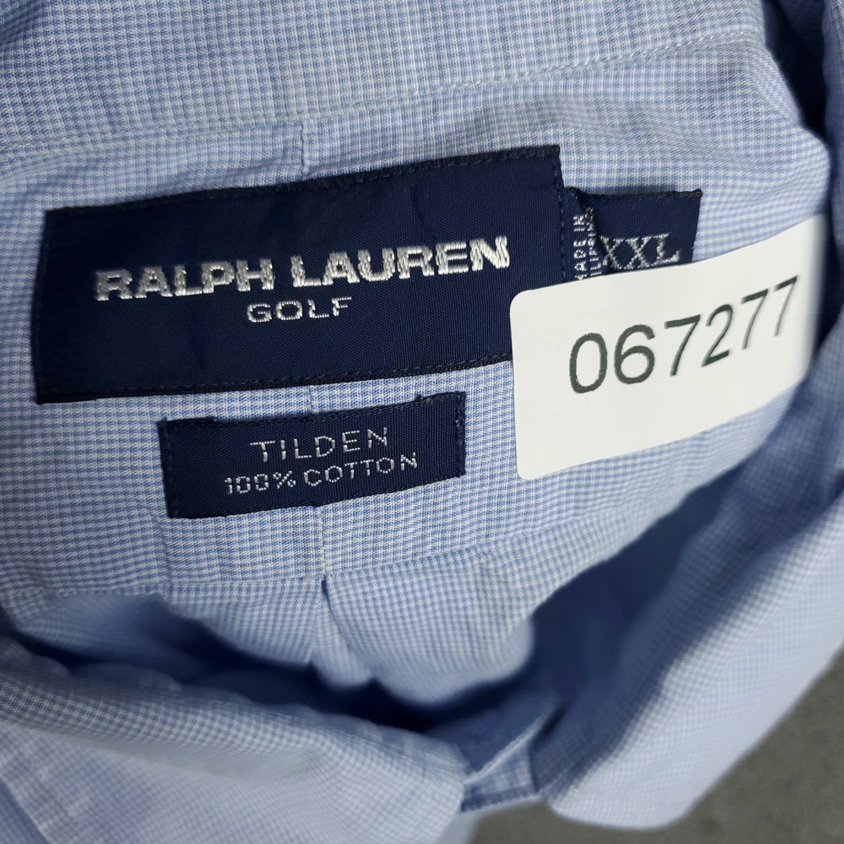 Ralph Lauren Ralph Lauren Shirt Mens 2XL Blue Pony Button Up Short Sleeve Shirt Size US XXL / EU 58 / 5 - 8 Thumbnail