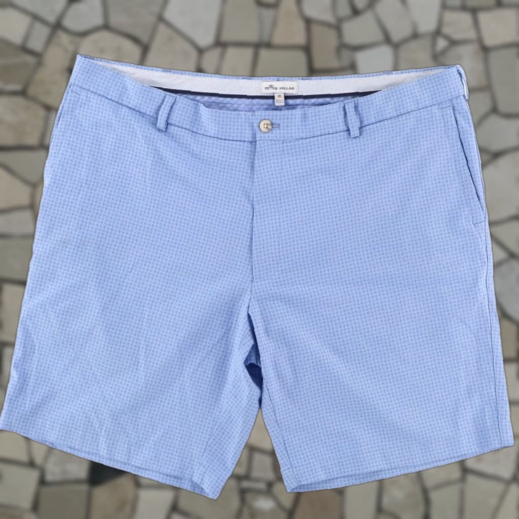 Peter Millar Peter Millar High Stretch Crown Logo Print Golf Shorts Men's 40 Size US 40 / EU 56 - 1 Thumbnail