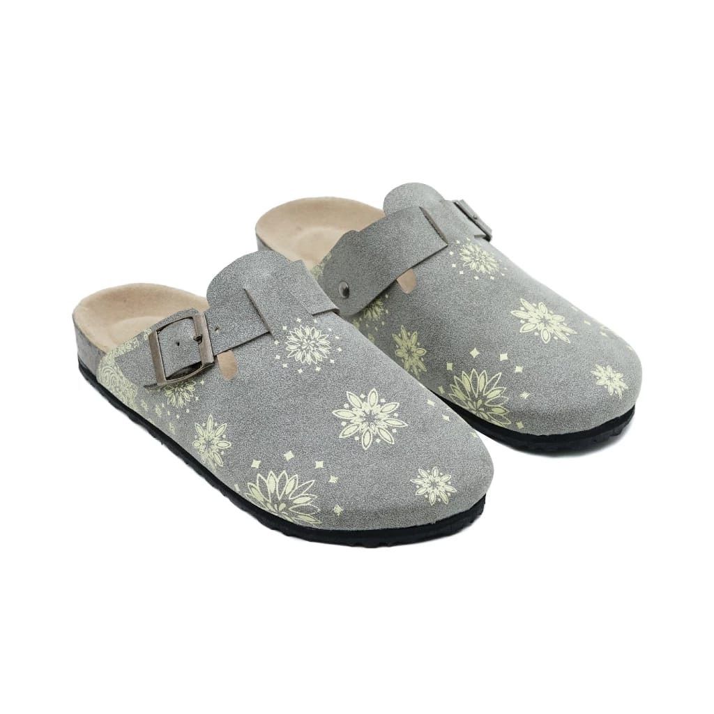 Genuine Leather Loxusdrip - Fresco Grey Bandana Clog Slips Size US 12 / EU 45 - 1 Thumbnail