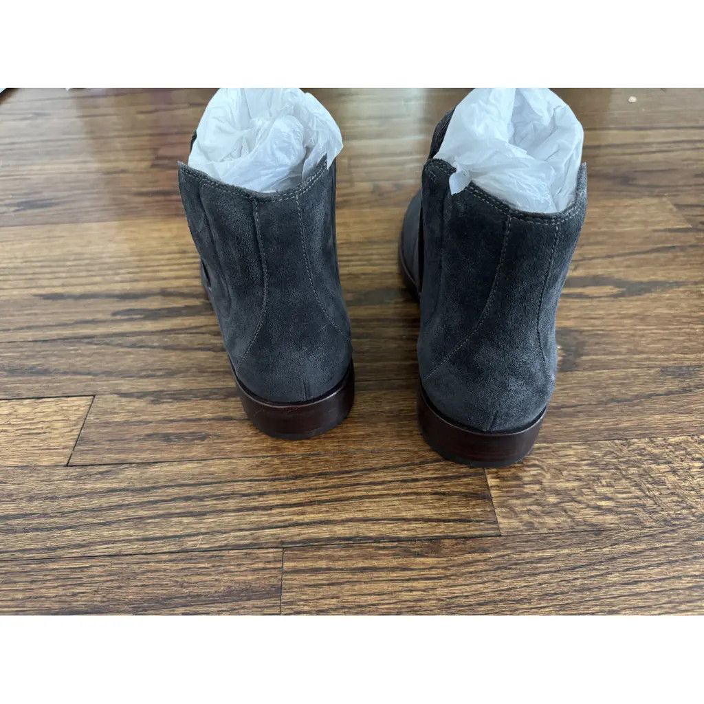 John Varvatos John Varvatos Grey Suede Ankle Boots - NEW Size US 8.5 / EU 41-42 - 2 Thumbnail
