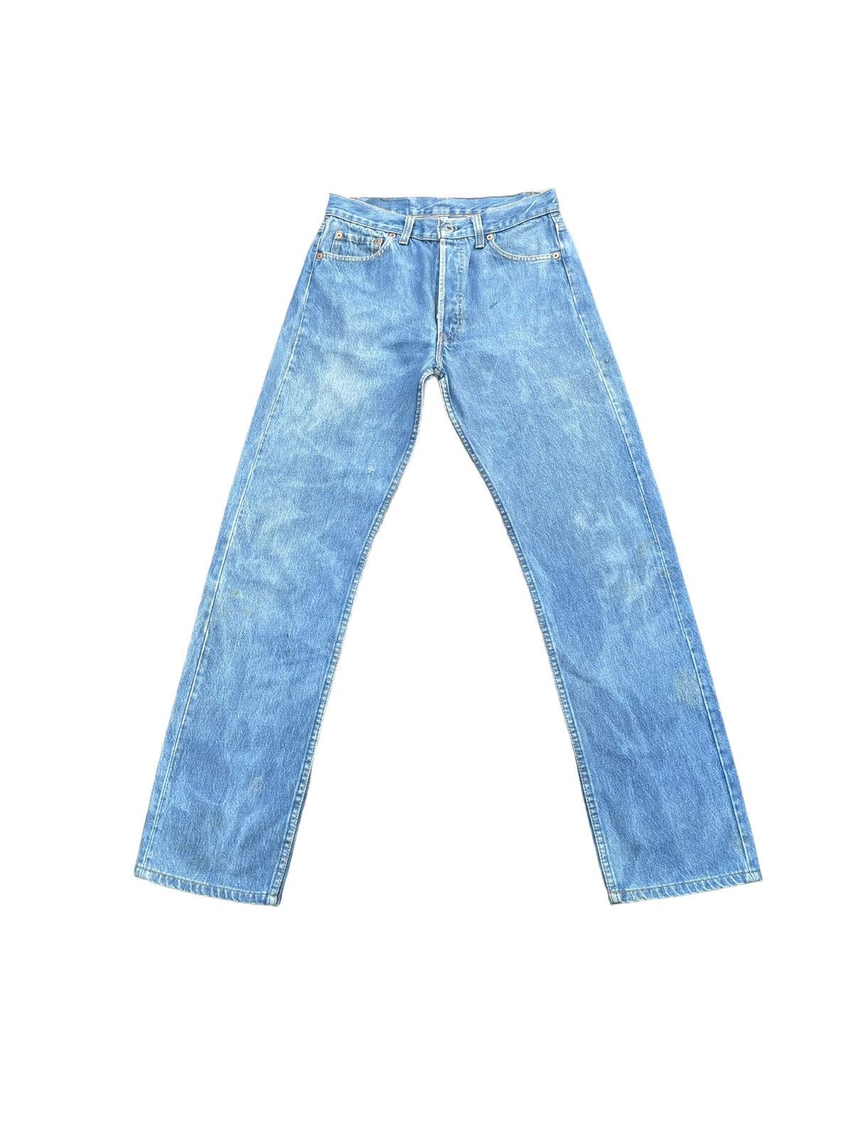 Levi's Vintage 1990 Levis 501 e Usa Size US 30 / EU 46 - 2 Thumbnail