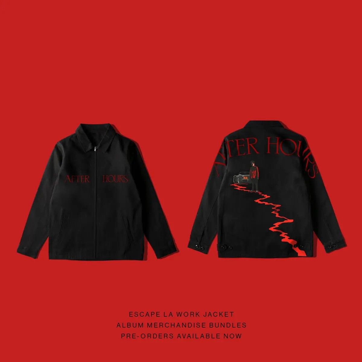 The weeknd jacket after hours sale