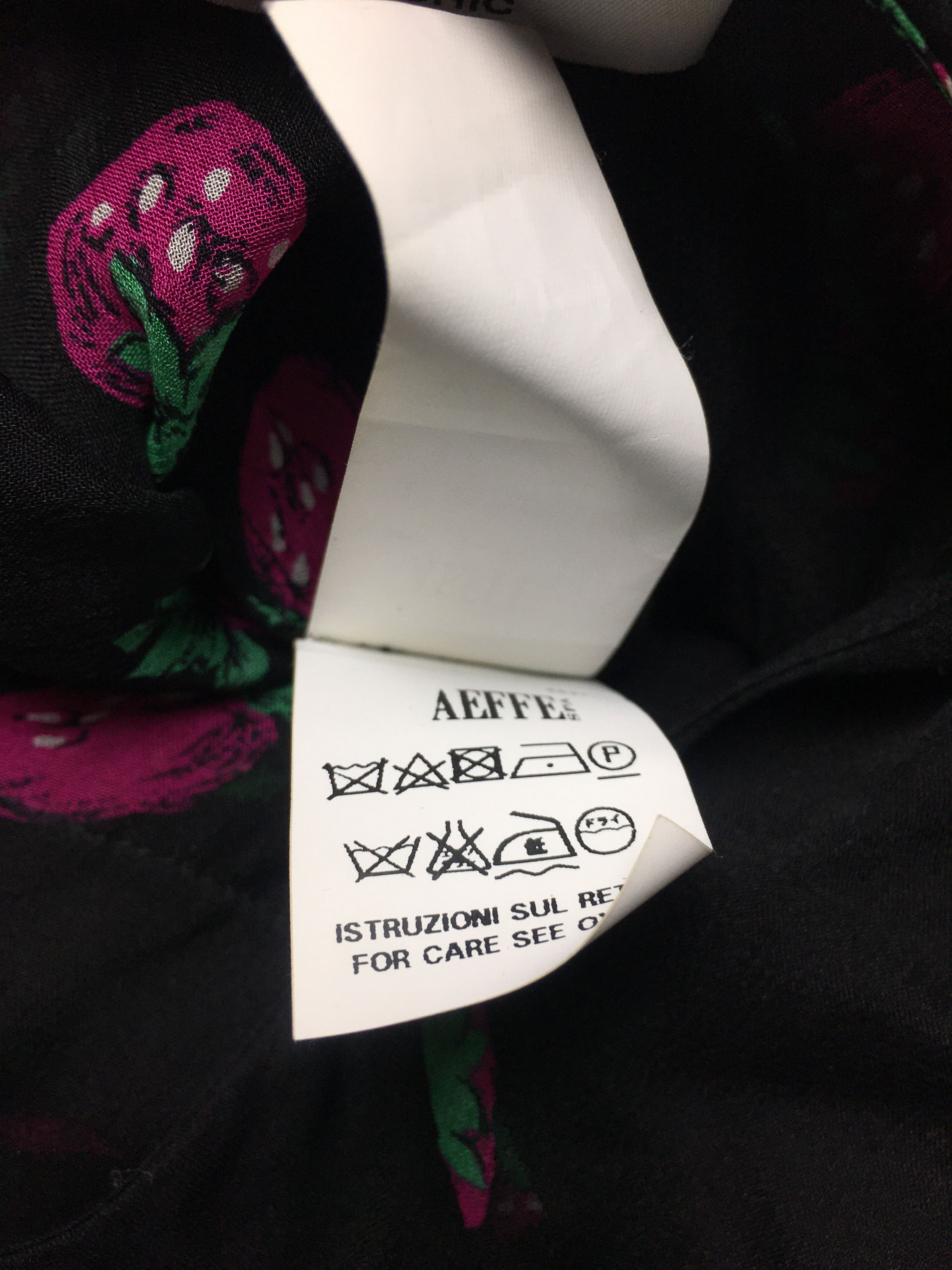 Moschino Moschino Cheap & Chic Silk Chiffon Strawberry Dress US 10 Size L / US 10 / IT 46 - 10 Thumbnail