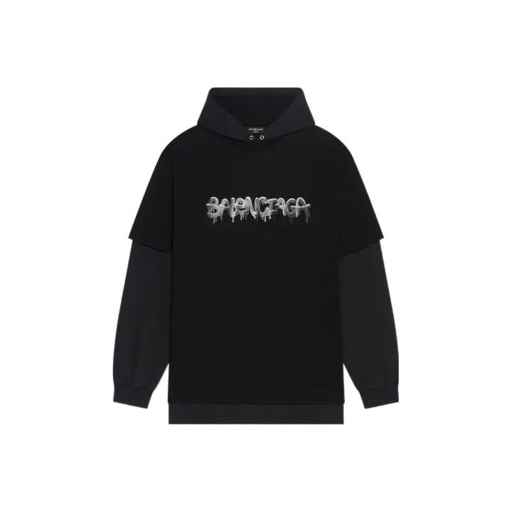 Balenciaga Balenciaga SS22 Slim Series Hooded T-Shirt Size US M / EU 48-50 / 2 - 1 Thumbnail
