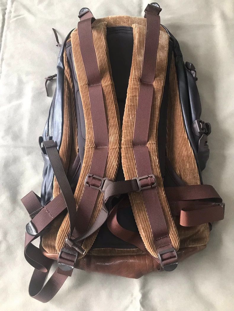 Visvim visvim 20l brown bison leather sole corduroy backpack-2506 Size ONE SIZE - 2 Thumbnail
