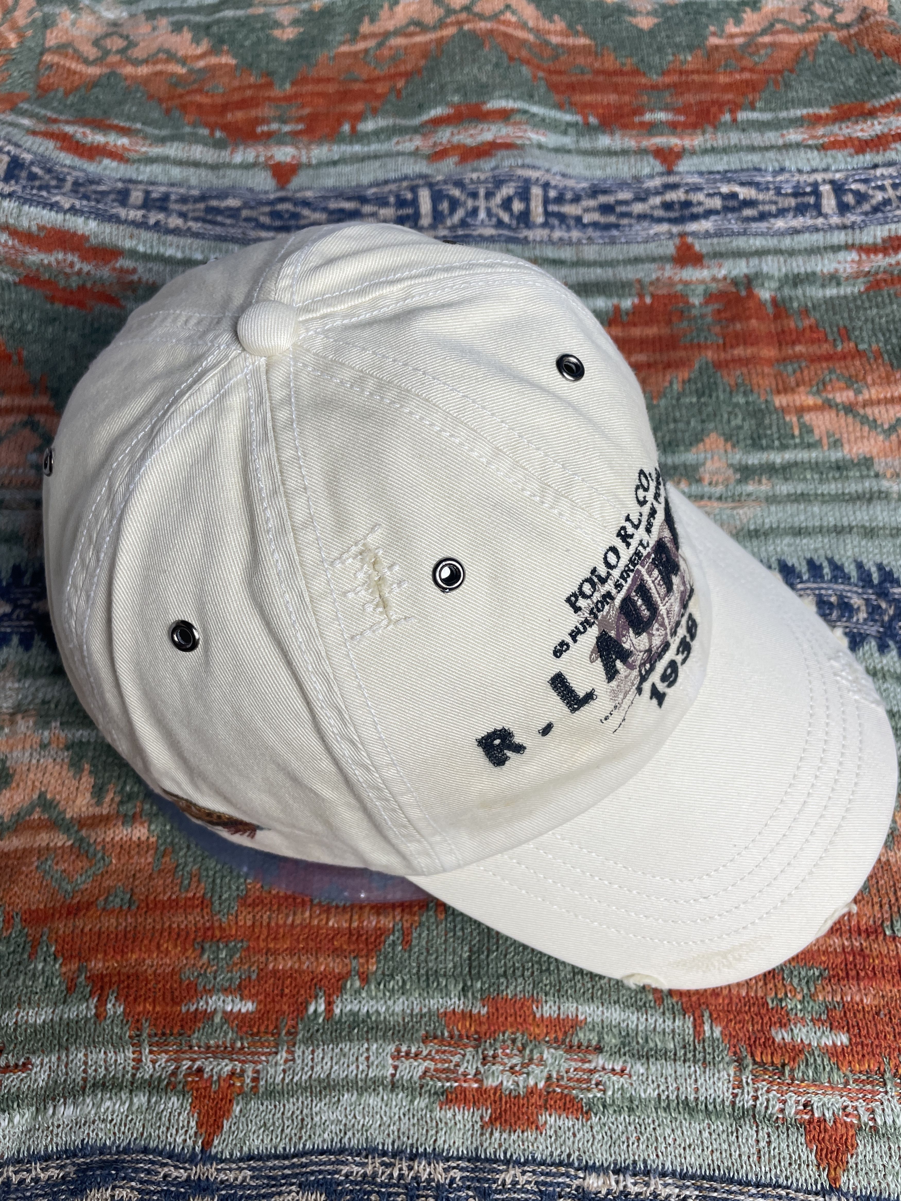 Polo Ralph Lauren Polo Ralph Lauren Rare Leather Baseball Hat cap Size ONE SIZE - 3 Thumbnail