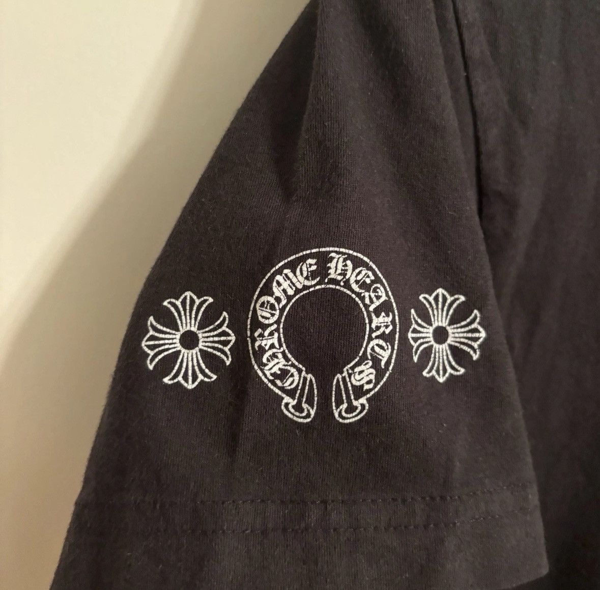 Chrome Hearts Size M Chrome Hearts Multi Logo T-Shirt' Black' Clean Rare Size US M / EU 48-50 / 2 - 8 Thumbnail