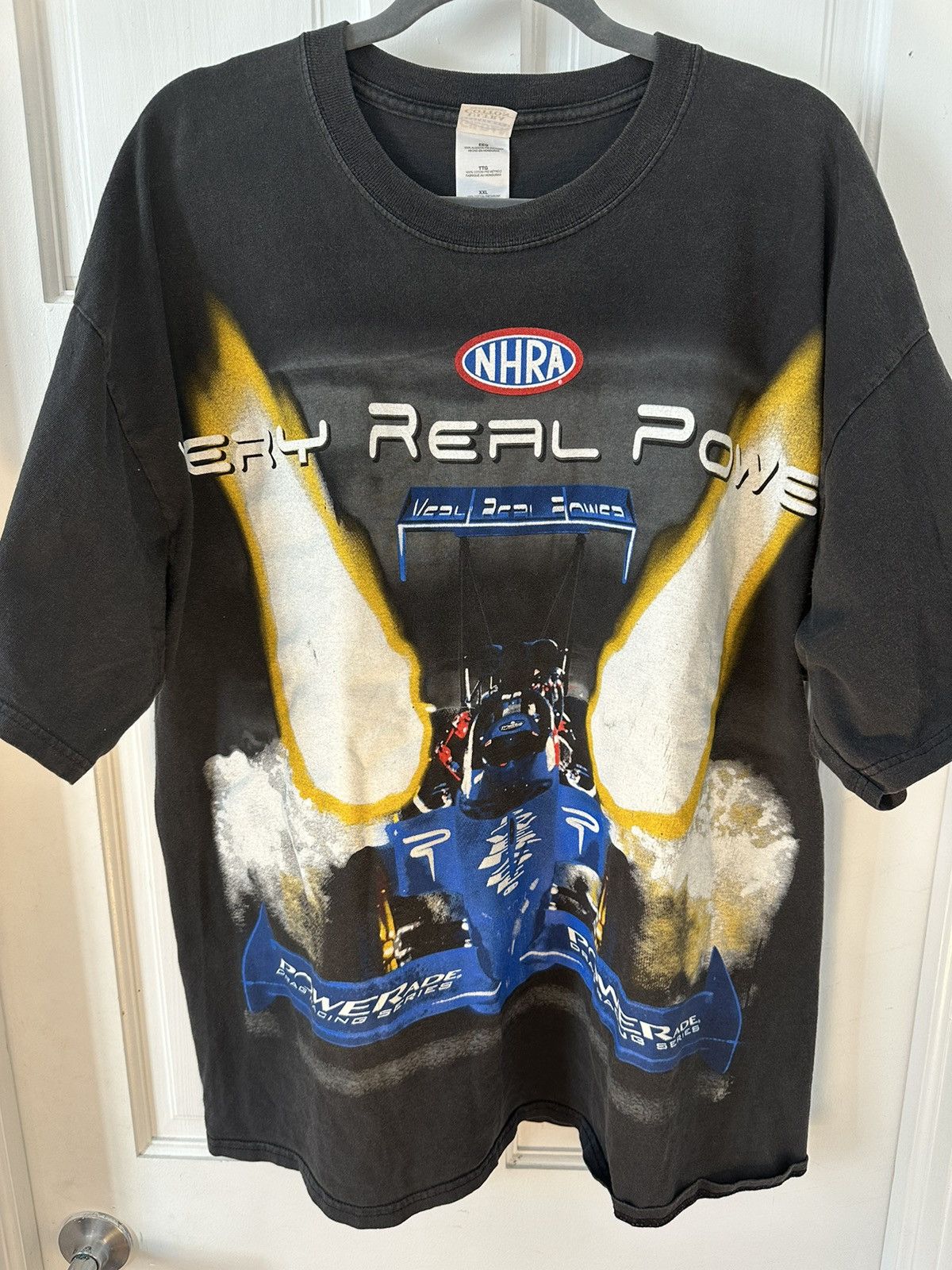 Gildan Vintage NHRA Powerade racing tee Size US XXL / EU 58 / 5 - 1 Thumbnail