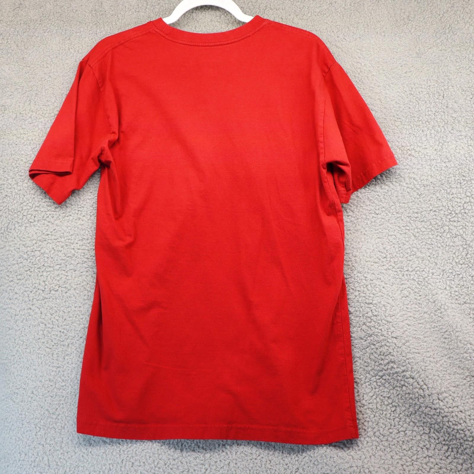 Champion Oklahoma Sooners T Shirt Men Medium Red Champion Embroidered Size ONE SIZE - 6 Thumbnail
