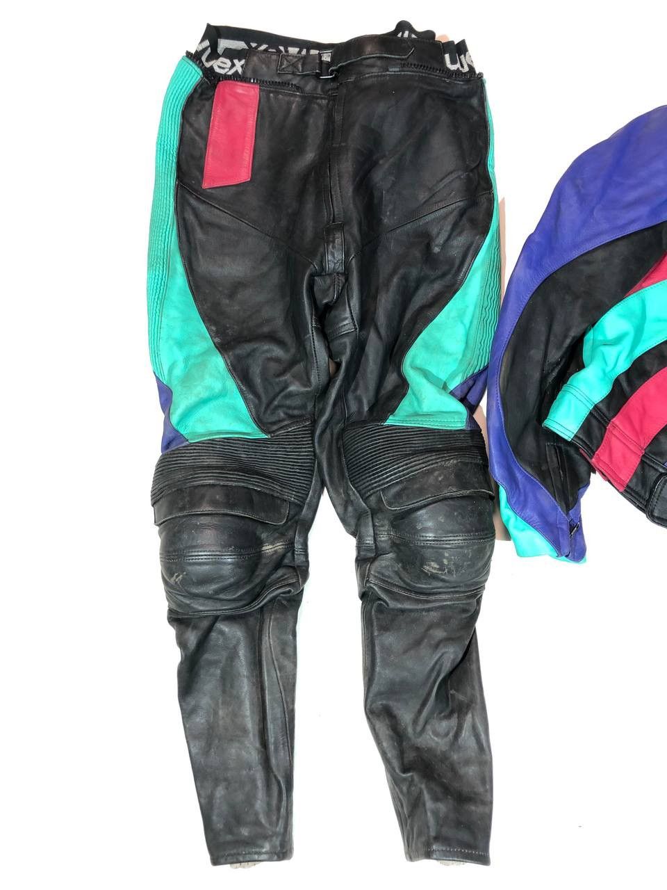 Vintage Uvex Vintage 80s Racing Moto Leather Suit Size US L / EU 52-54 / 3 - 3 Thumbnail