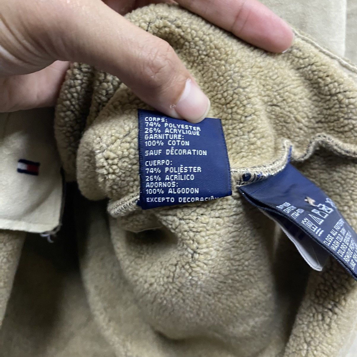 Tommy Hilfiger Tommy Hilfiger Sherpa Lined Utility Shacket (Shirt Jacket) Size US M / EU 48-50 / 2 - 16 Thumbnail