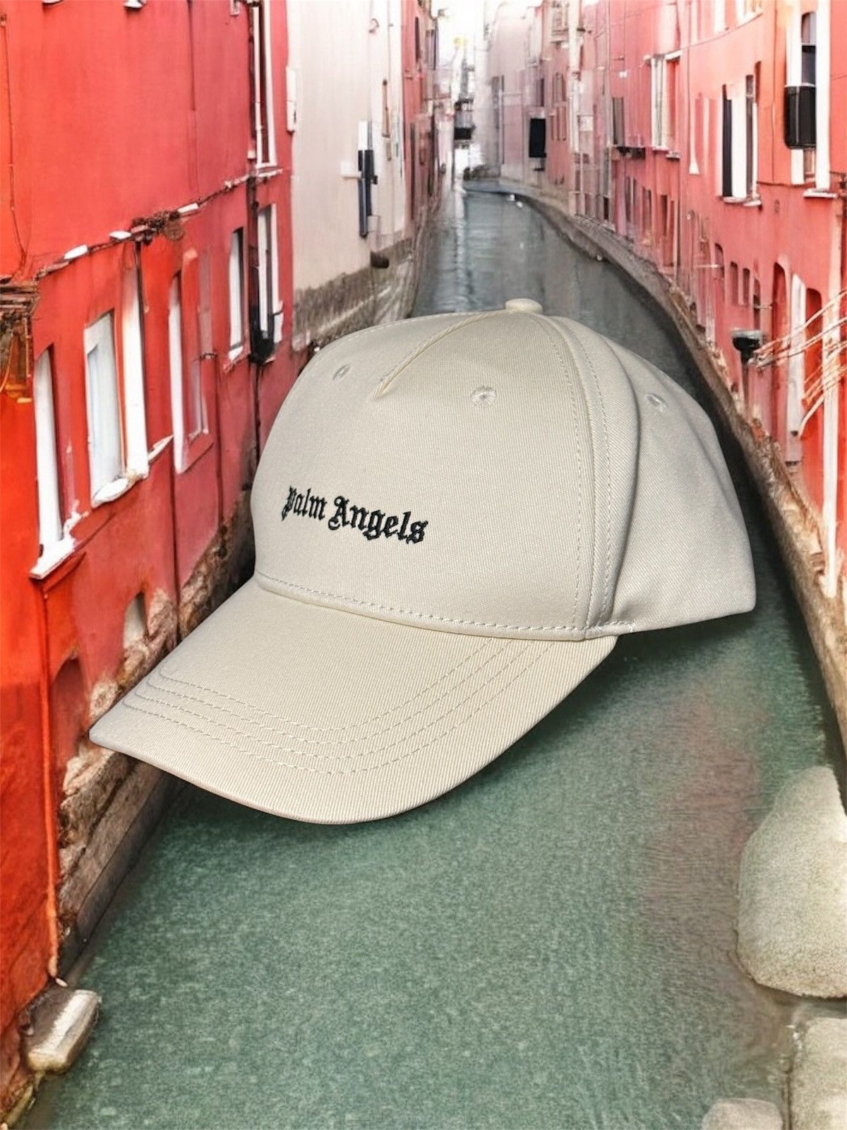 Palm Angels Palm Angels Logo Embroidered Baseball Cap Size ONE SIZE - 1 Thumbnail