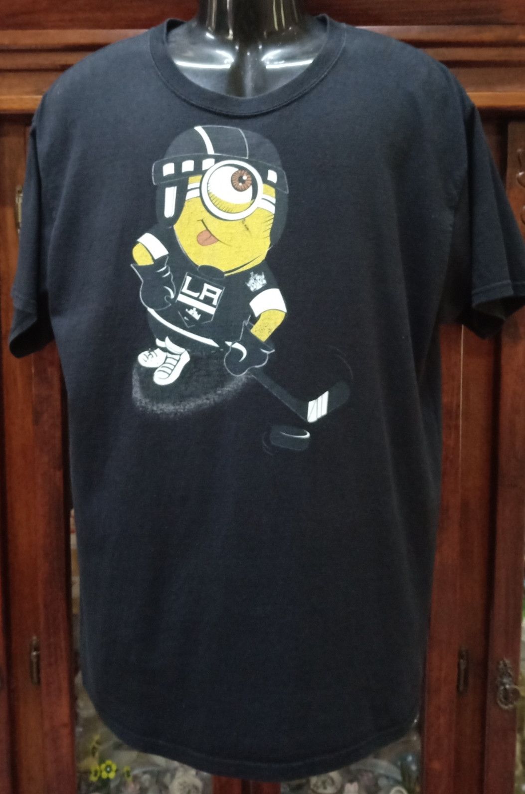 Hanes × NHL Stuart the Minion x NHL LA Kings T-shirt Size US L / EU 52-54 / 3 - 1 Thumbnail
