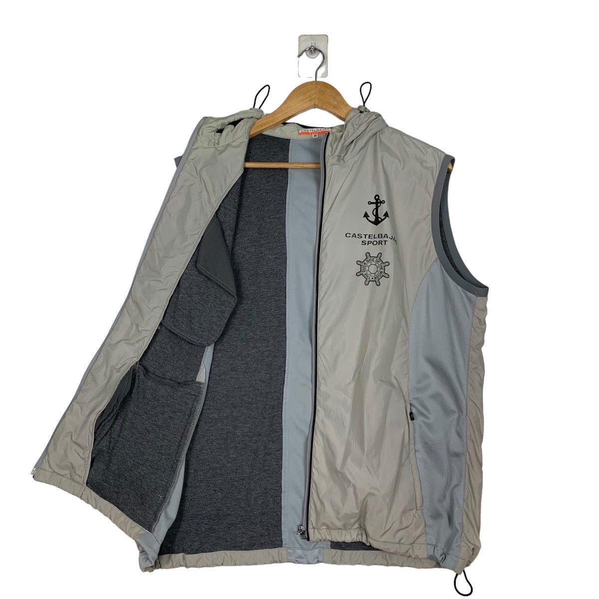 Jean Charles De Castelbajac CASTELBAJAC SPORTS Hooded Light Vest #0965-C43 Size US M / EU 48-50 / 2 - 10 Thumbnail