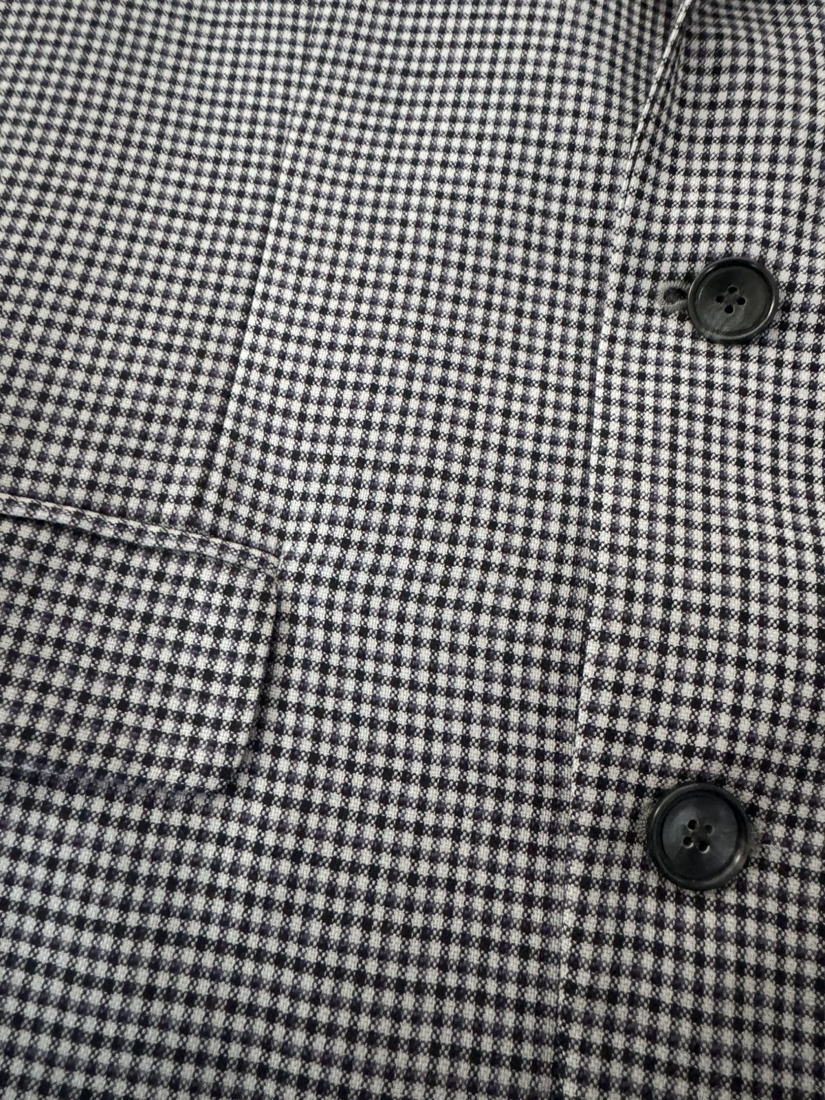 Kenneth Cole Kenneth Cole Pin Check Sport Coat Size 38L - 3 Thumbnail