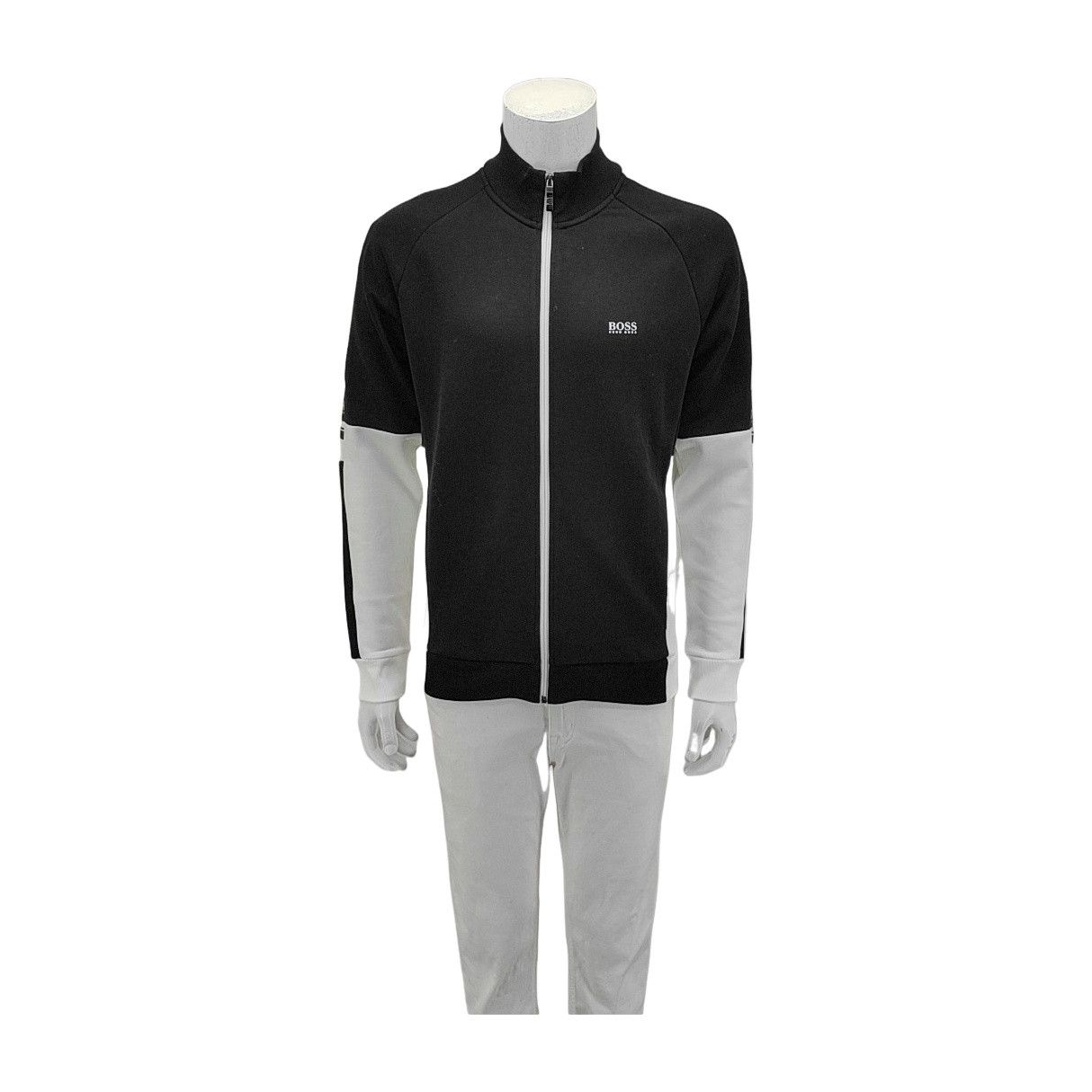 Hugo Boss Hugo Boss Two-Tone Zip-Up Track Jacket M Size US M / EU 48-50 / 2 - 1 Thumbnail