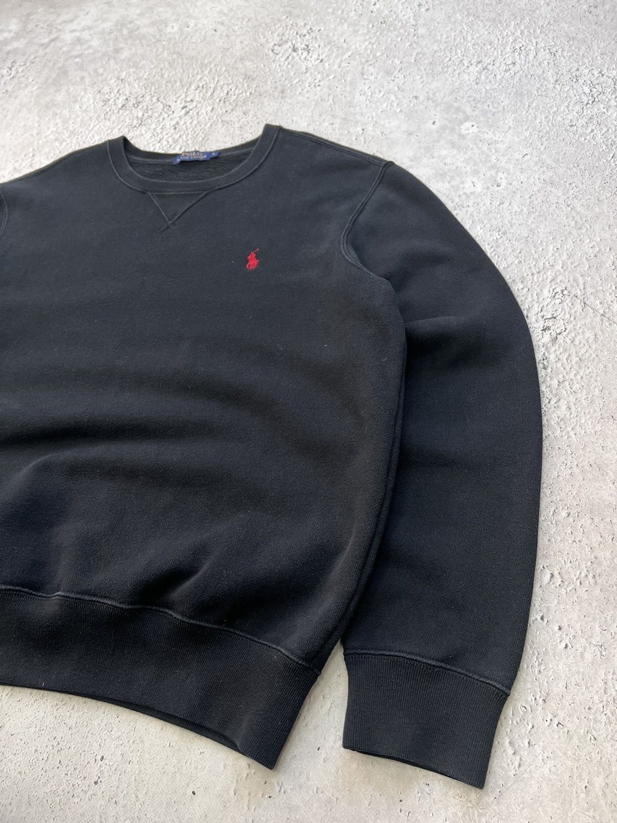 Polo Ralph Lauren × Vintage Polo Ralph Lauren L big logo sweatshirt long sleeve knit Size US L / EU 52-54 / 3 - 7 Thumbnail