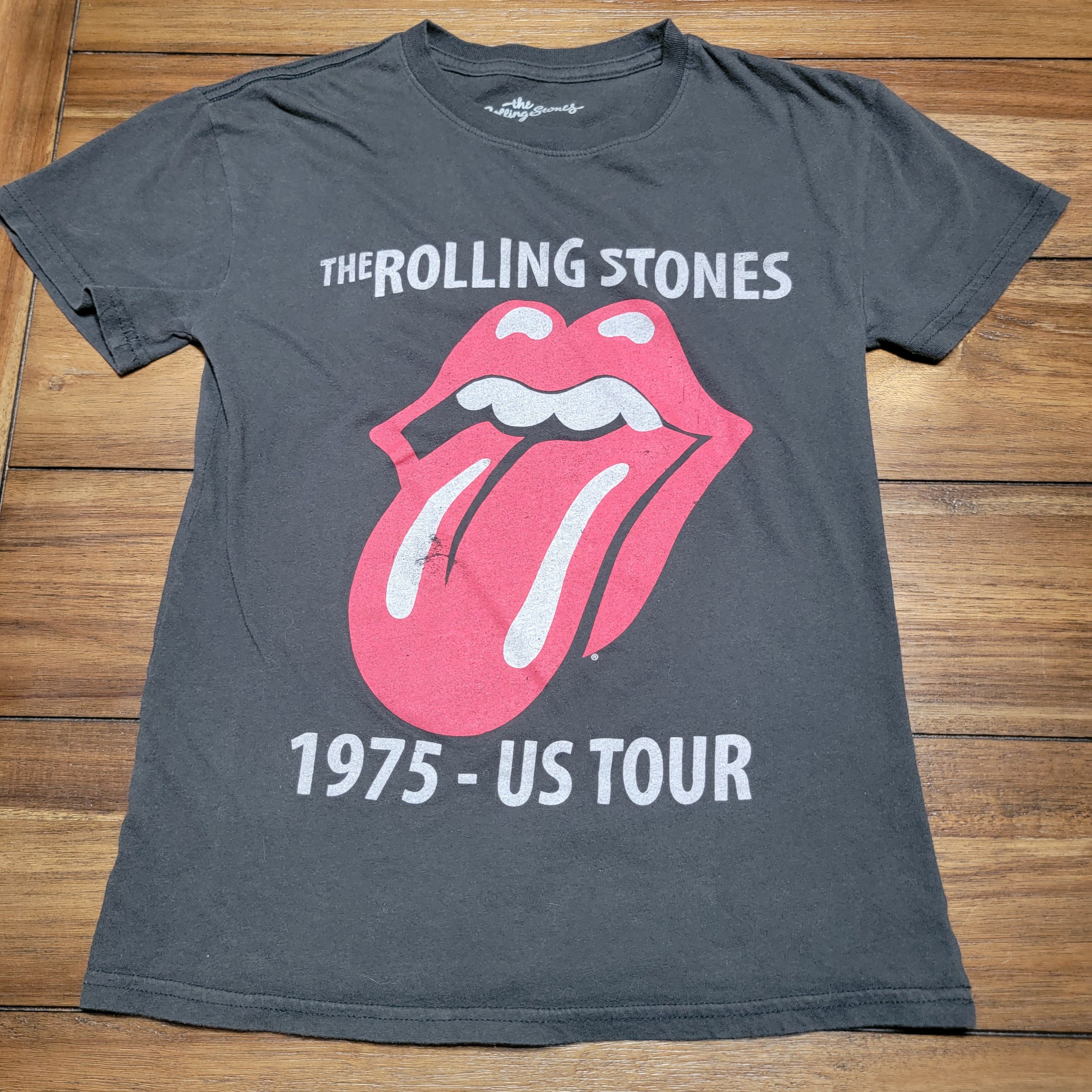 The Rolling Stones The Rolling Stones SS Tee "1975 - US Tour" - Size Small Size S / US 4 / IT 40 - 1 Thumbnail