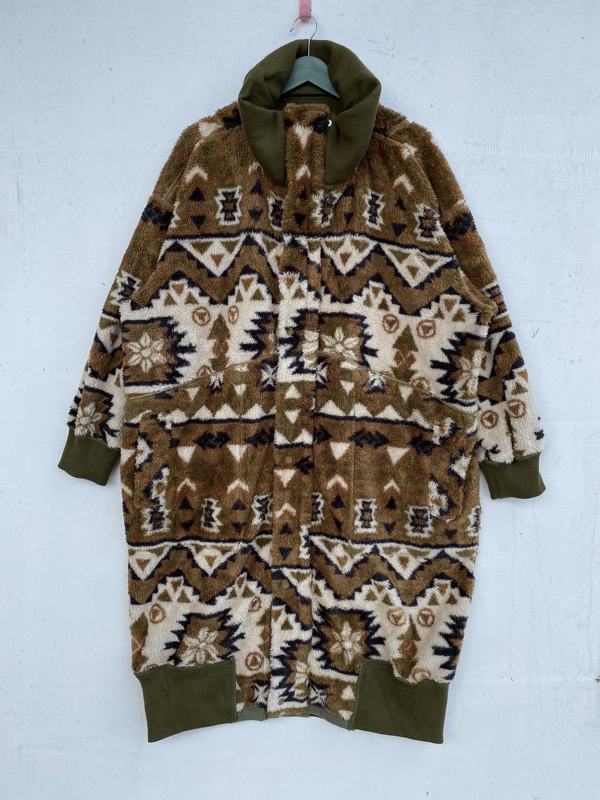 Japanese Brand × Vintage Vintage Japan Navajo Reversible Jacket Size US XXL / EU 58 / 5 - 1 Thumbnail