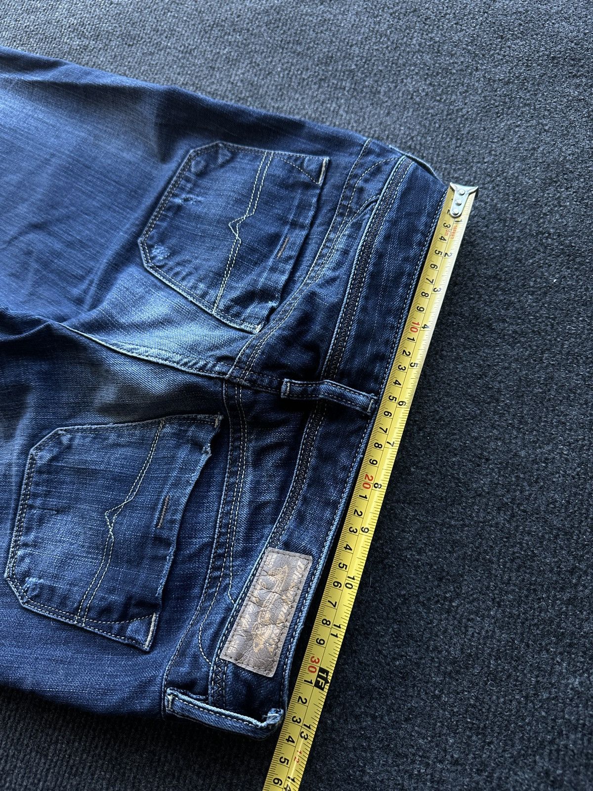 Diesel OPIUM 🚨 DIESEL WMN DENIM JEANS AVANT GARDE Y2K IFSIXWASNINE Size 26" / US 2 / IT 38 - 16 Thumbnail