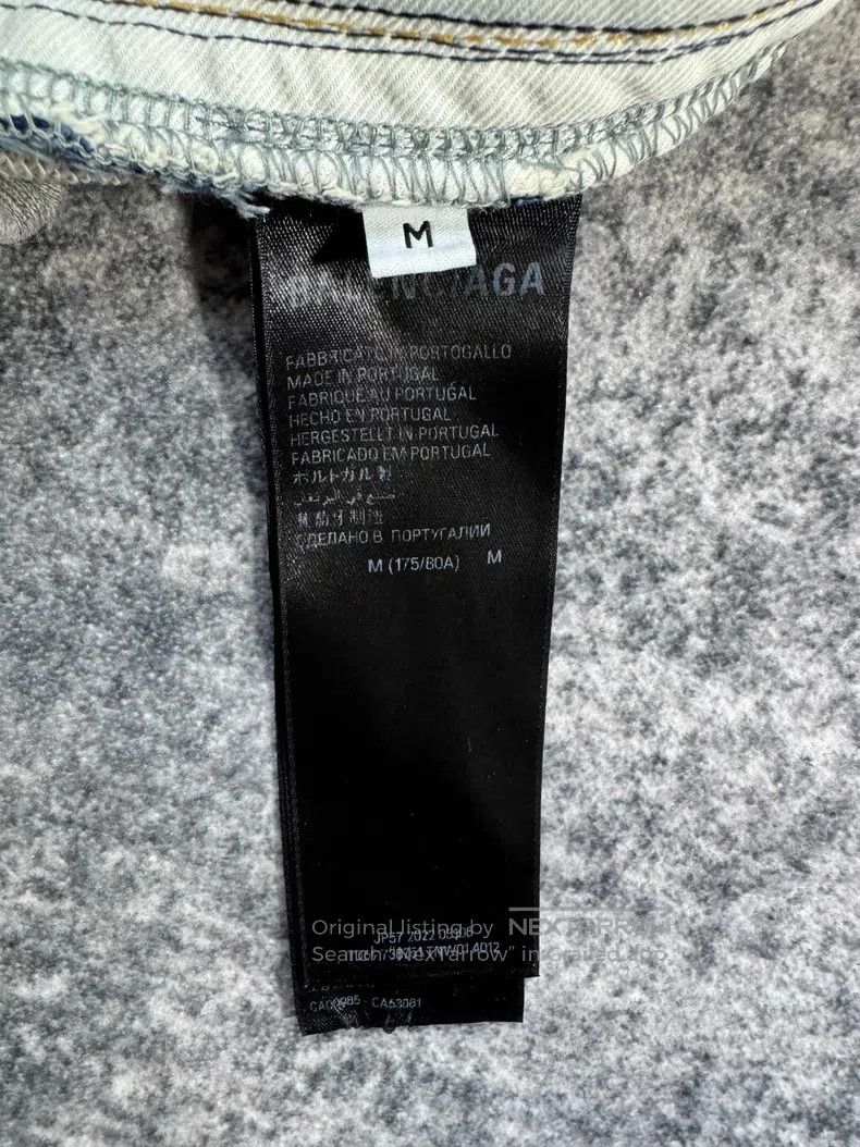 Balenciaga Balenciaga size M Denim Sweatpants - Patchwork with Denim Size US 27 - 4 Thumbnail