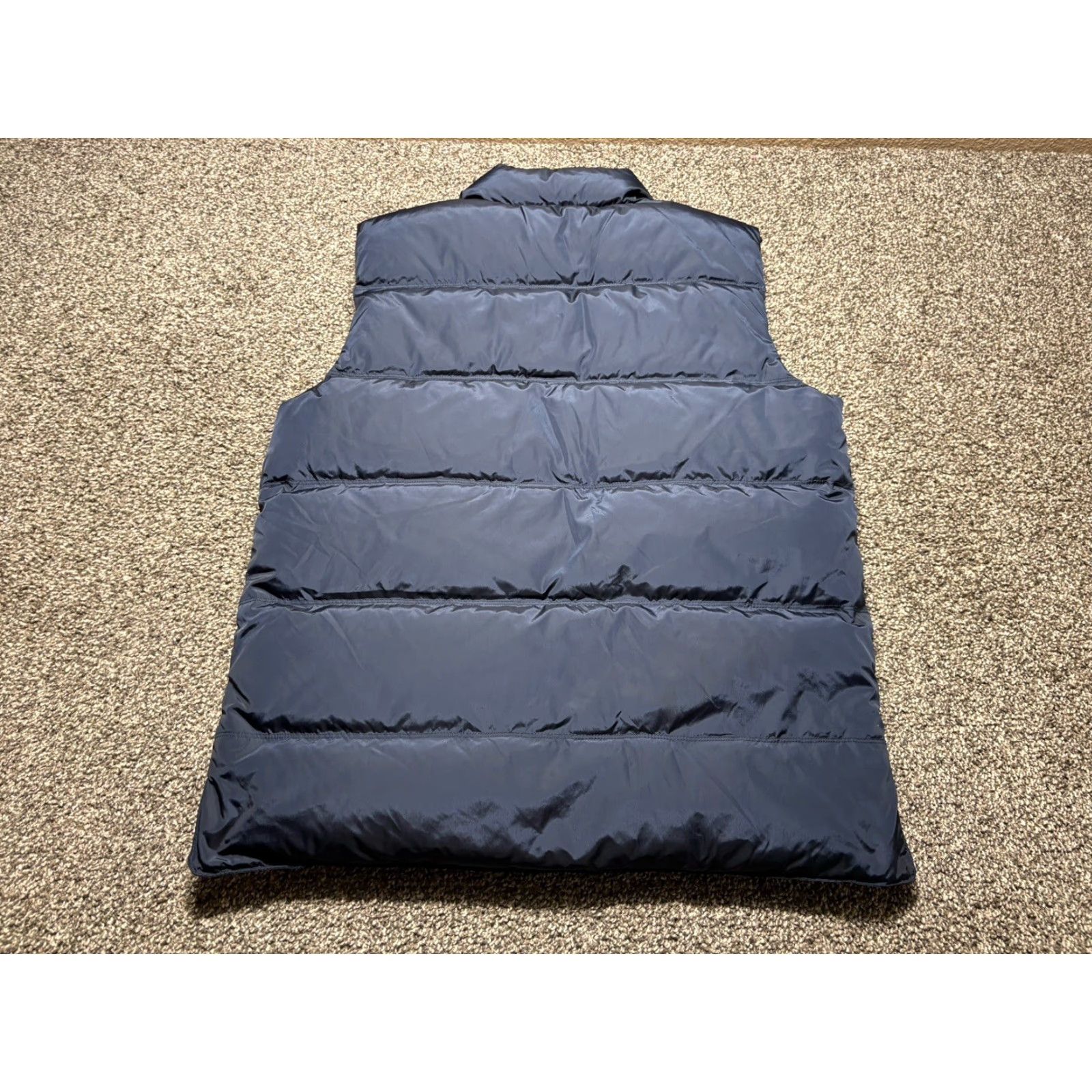 Orvis Orvis Puffer Vest Duck Down Mens Medium Navy Blue Quilted Jacket Zip Snap Size US M / EU 48-50 / 2 - 4 Thumbnail