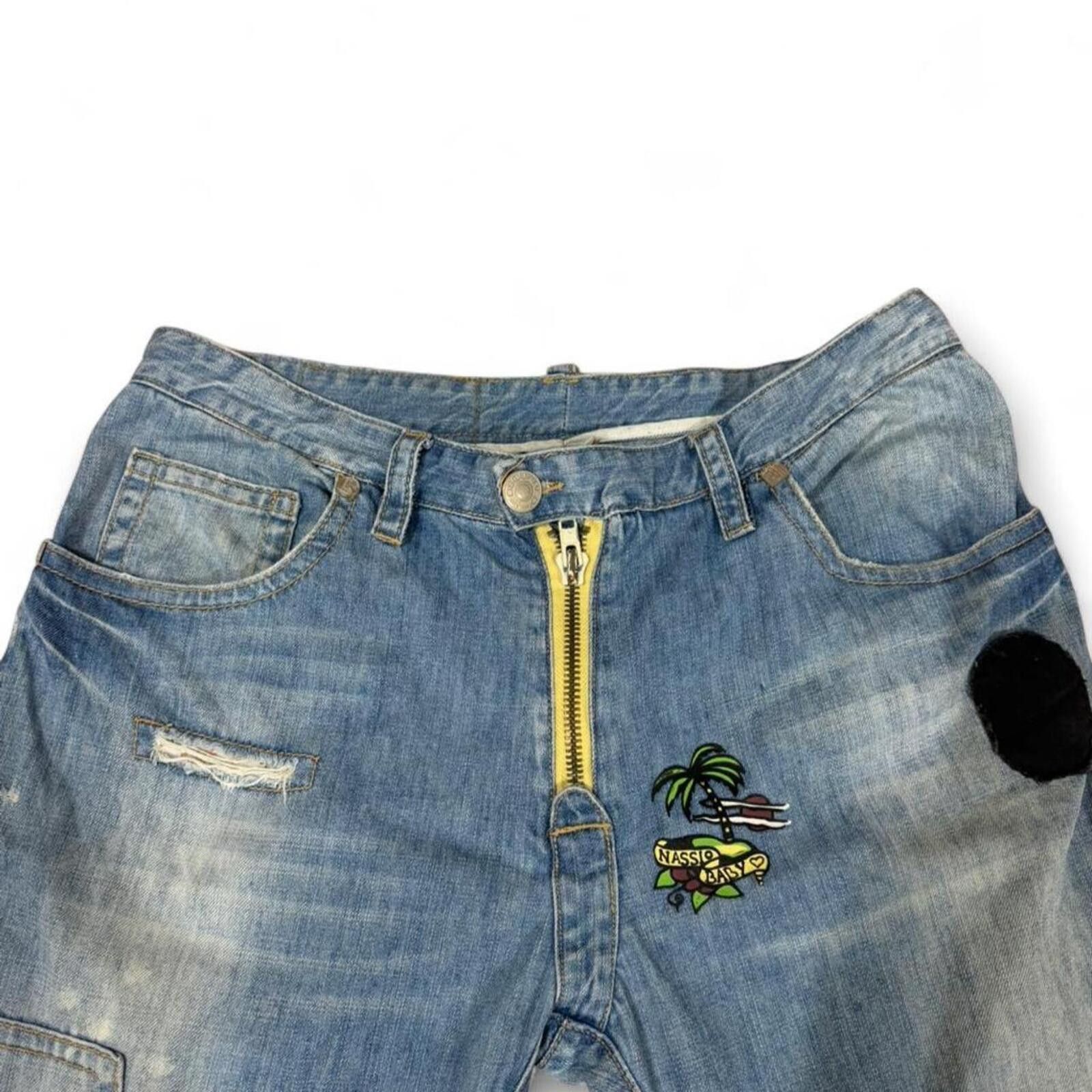 Dsquared2 Rare Dsquared2 aloha motherfu*ker hawaii denim jeans Size US 36 / EU 52 - 6 Thumbnail