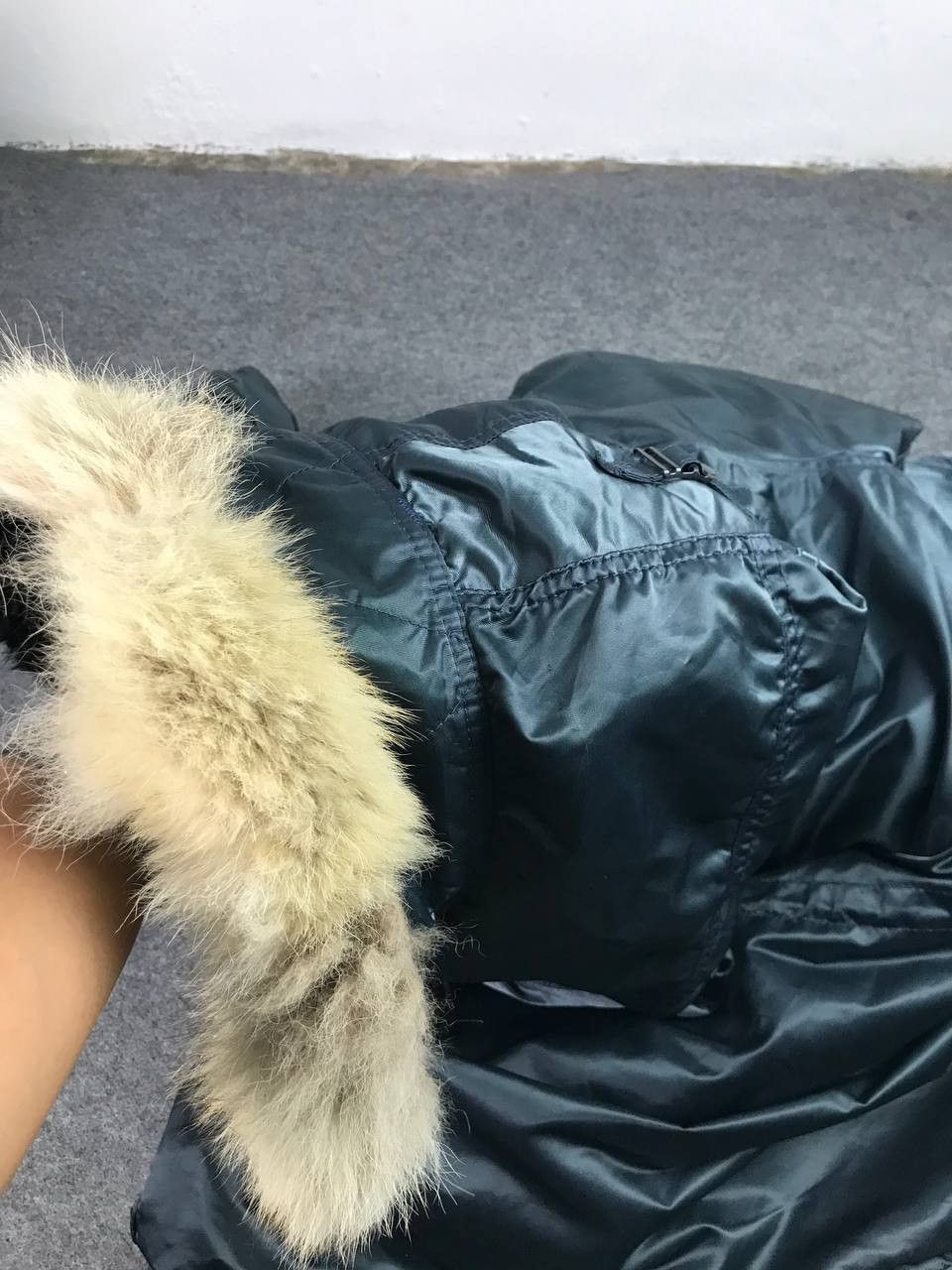 Story Mfg. Corinth Mfg.Co Artic Parka Bomber Mohair Jacket Size US L / EU 52-54 / 3 - 11 Thumbnail