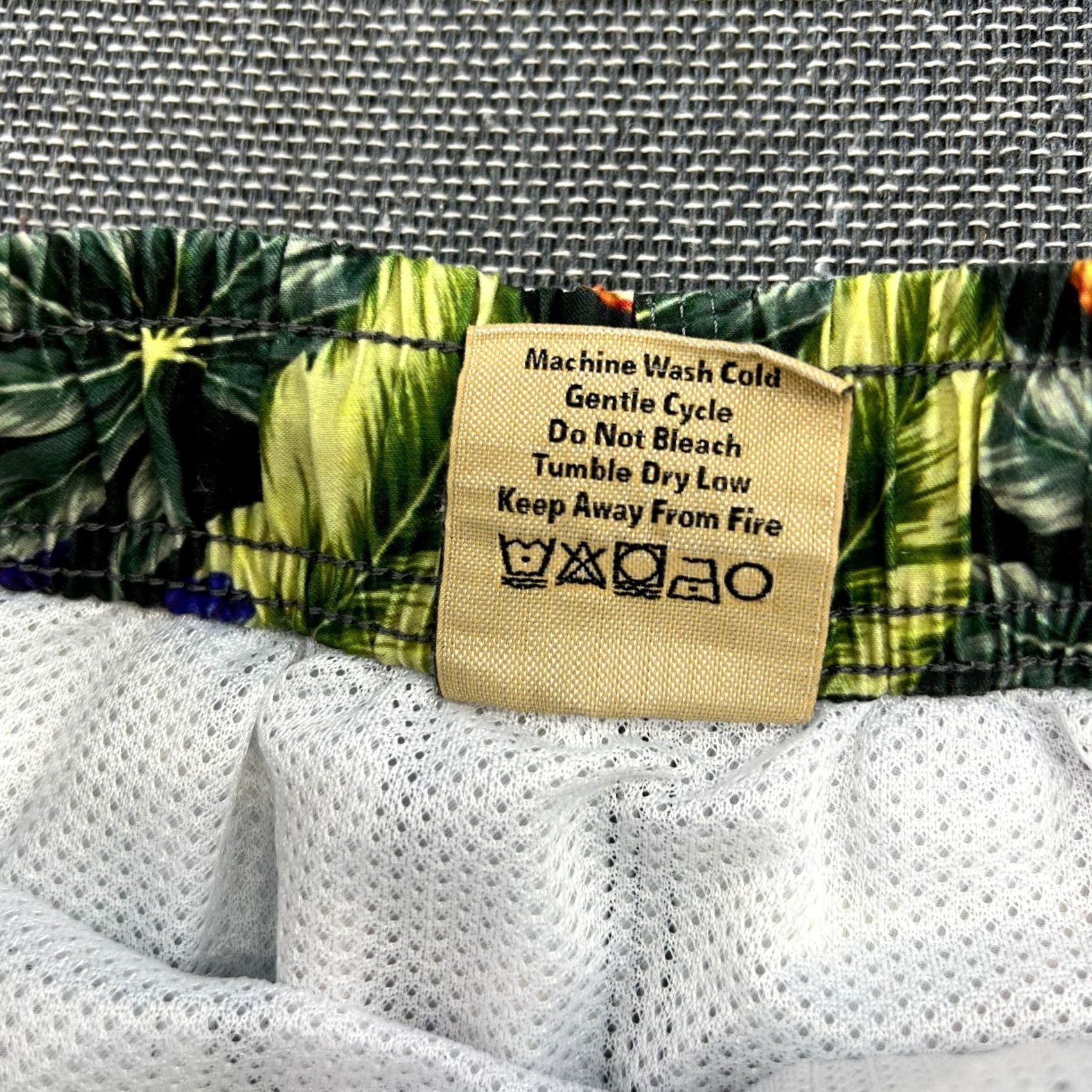 OAS OAS Mens Trunks Size 4XL Floral Beach Shorts Drawstring Athletic Casual Multicolor Small Summer Mens Size US 29 - 5 Thumbnail