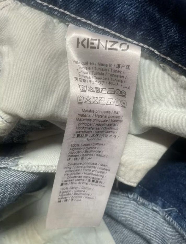 Kenzo Kenzo Wide Leg Denim Short Size 29 Size US 29 - 8 Thumbnail