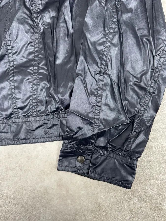 Yves Saint Laurent SS2004 Yves Saint Laurent Navy Shiny Cargo Jacket Size US M / EU 48-50 / 2 - 9 Thumbnail