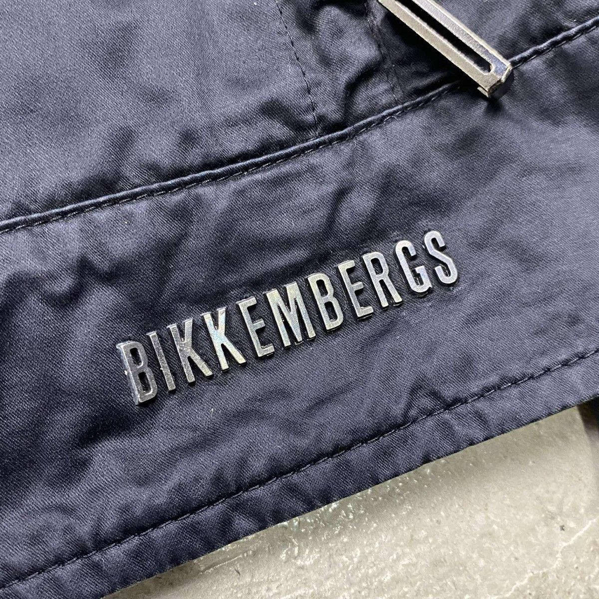 Dirk Bikkembergs Dirk Bikkembergs Heavy Nylon Black Panel Biker Jacket Size US M / EU 48-50 / 2 - 3 Thumbnail