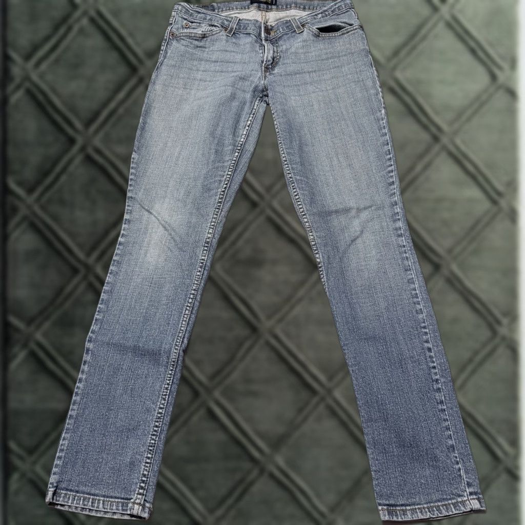 Levi's Levi's Too Superlow 524 Jeans Women 30X29 Blue Denim Stretch Slim Skinny City Retro Size 30" / US 8 / IT 44 - 1 Thumbnail