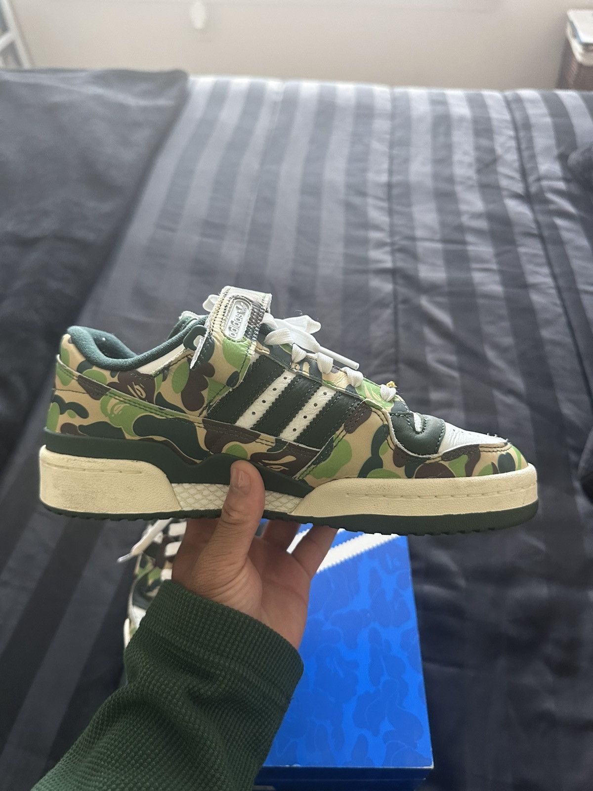 Adidas Bape Forum Low Size US 7.5 / EU 40-41 - 7 Thumbnail