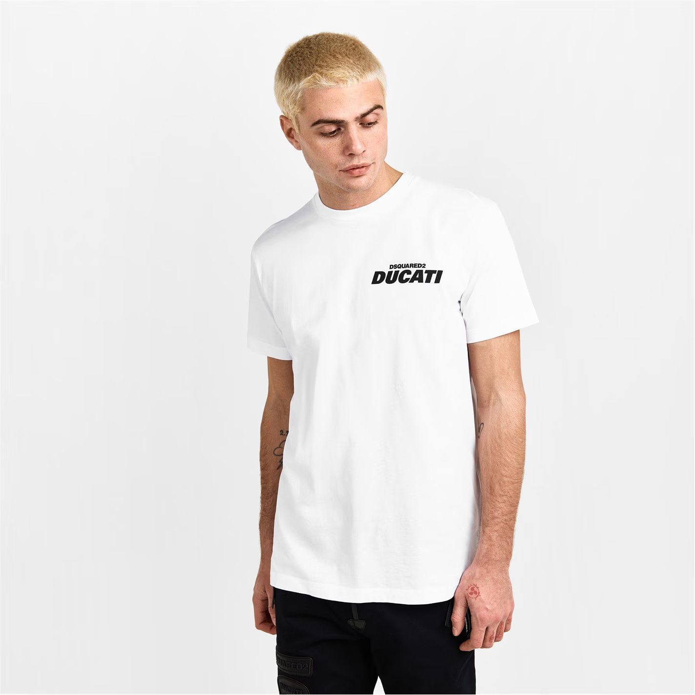 Dsquared2 o1g2r1mq0426 Slim Fit T-Shirt in White Size US S / EU 44-46 / 1 - 3 Thumbnail