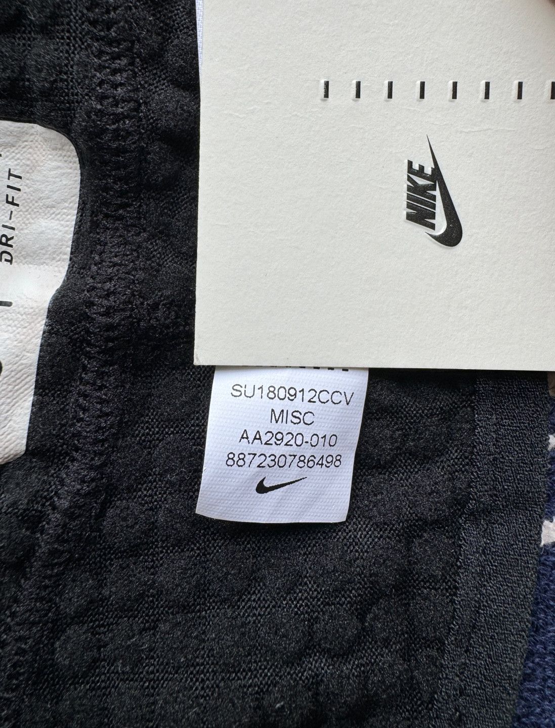 1017 ALYX 9SM NIKELAB X MMW X MMW BALACLAVA NIKELAB BLACK Size ONE SIZE - 6 Thumbnail