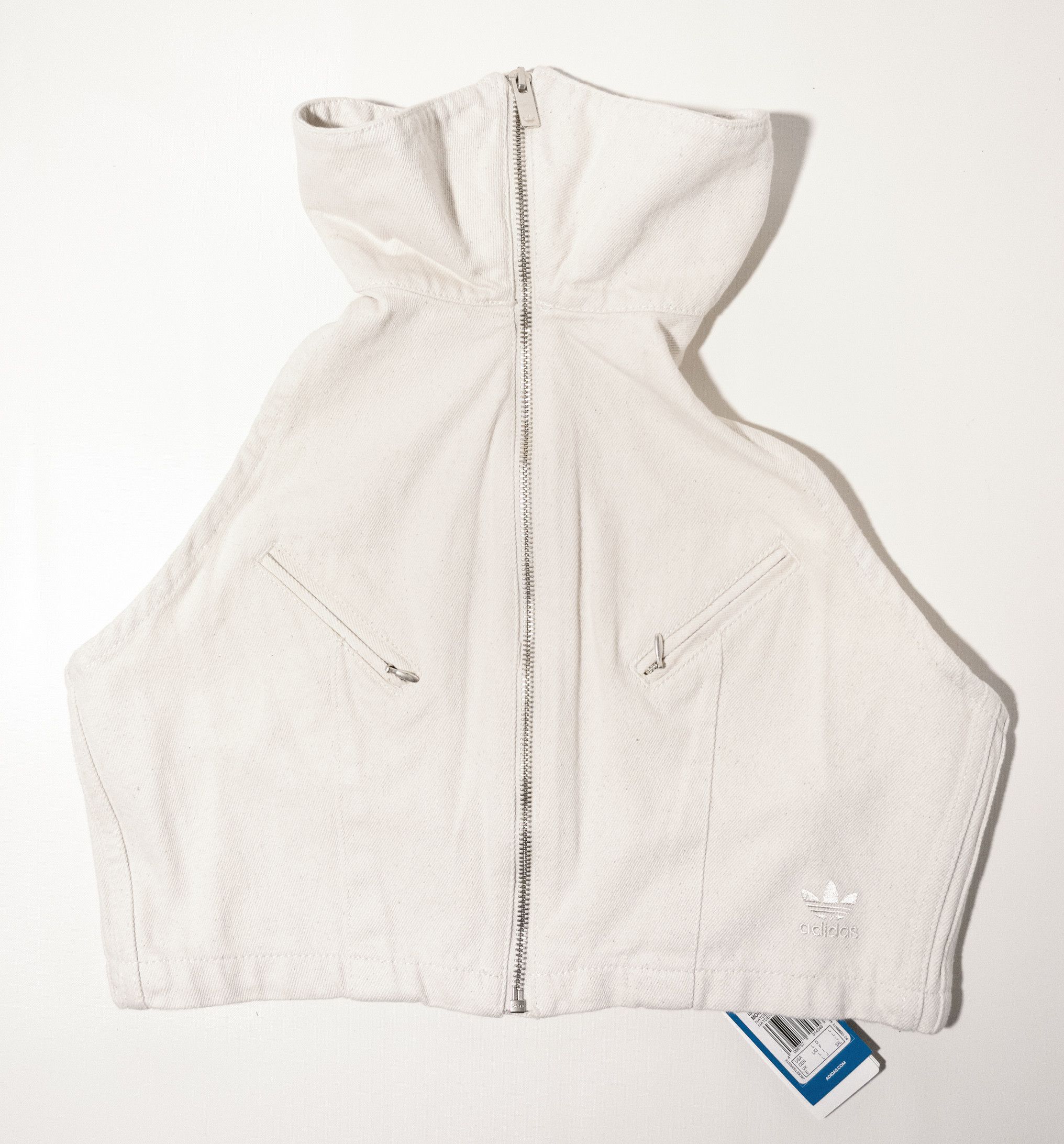 Adidas Adidas Fashion Montreal Vest, raw undyed denim, off white Size L / US 10 / IT 46 - 13 Thumbnail
