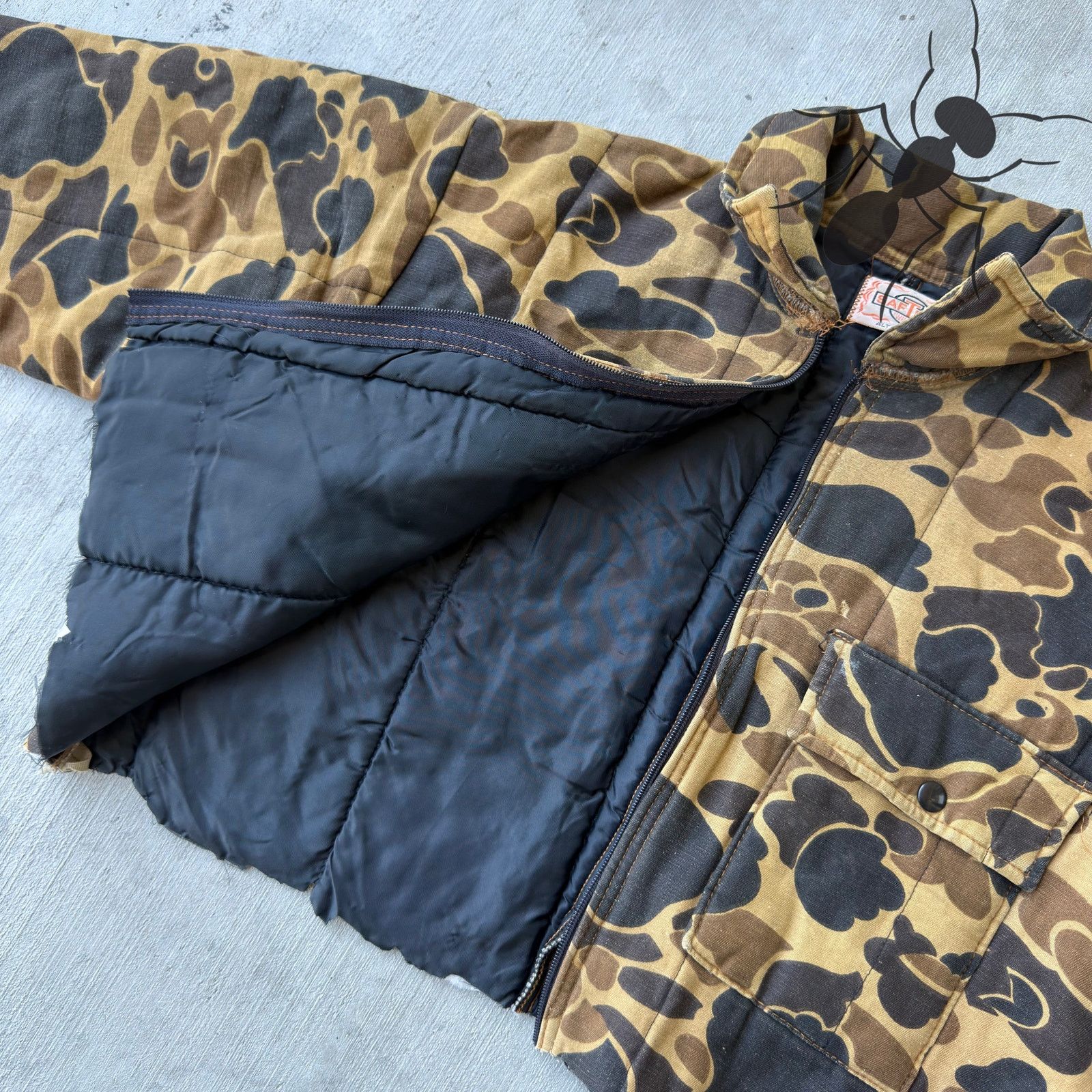 Vintage Duck Camo cropped work wear jacket Size US M / EU 48-50 / 2 - 5 Thumbnail
