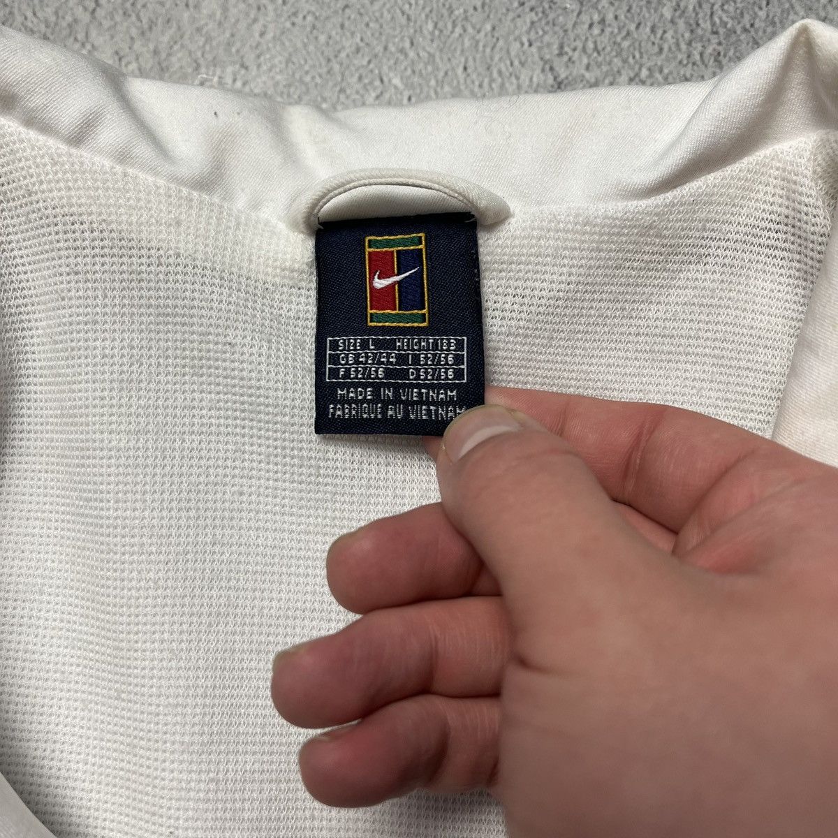 Nike × Vintage 90’s Vintage Retro Nike y2k jacket Size US L / EU 52-54 / 3 - 8 Thumbnail