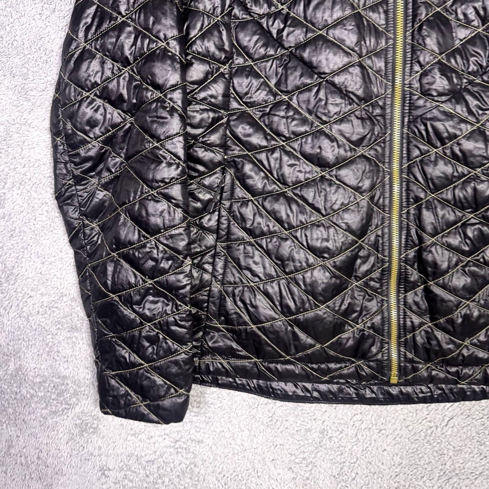 The North Face The North Face Thermoball Jacket Womens M Quilted Puffer Full Zip Gold C775 Size M / US 6-8 / IT 42-44 - 2 Thumbnail